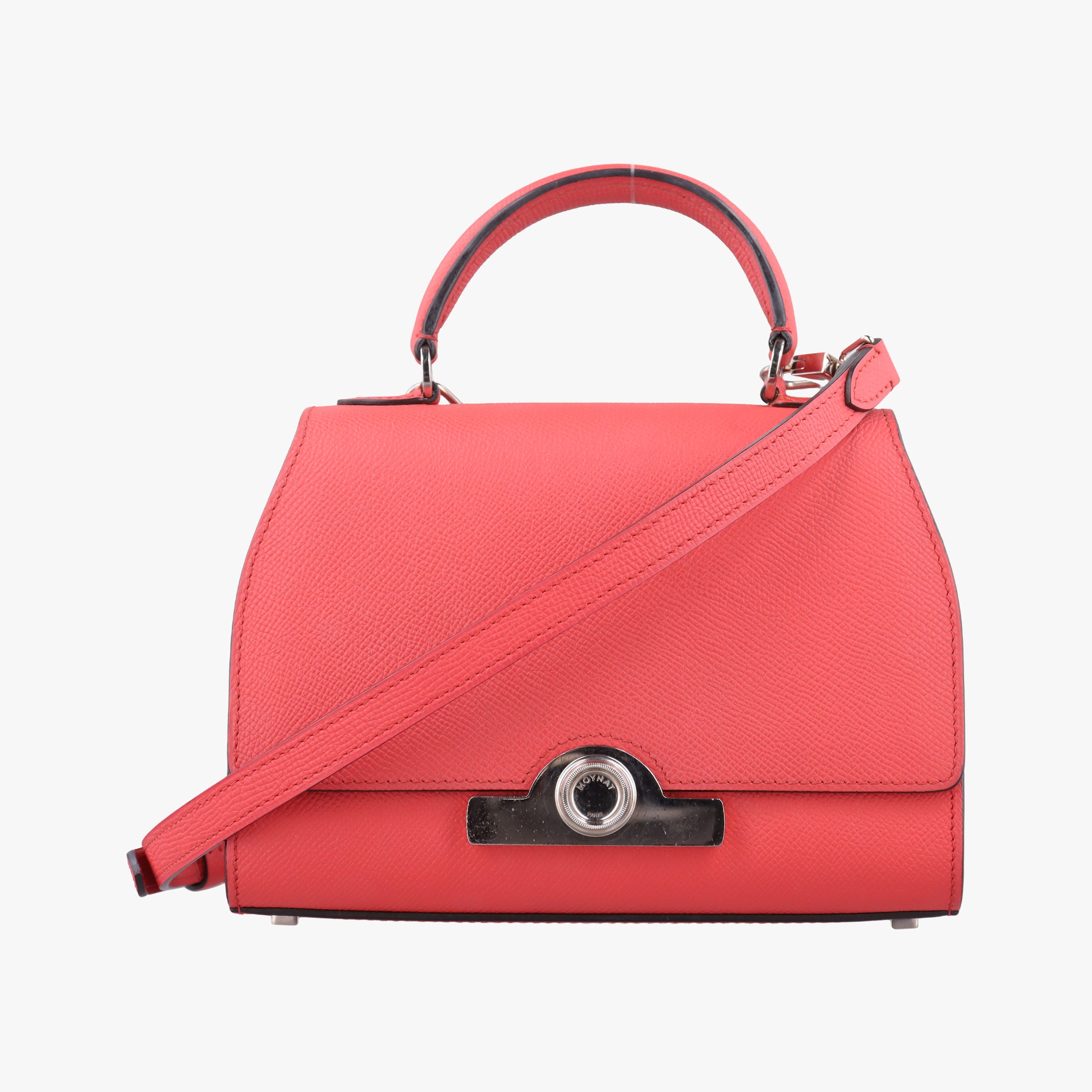 Pre-owned Moynat Legenne PM Pink leather  shoulderbag | stylenewstar
