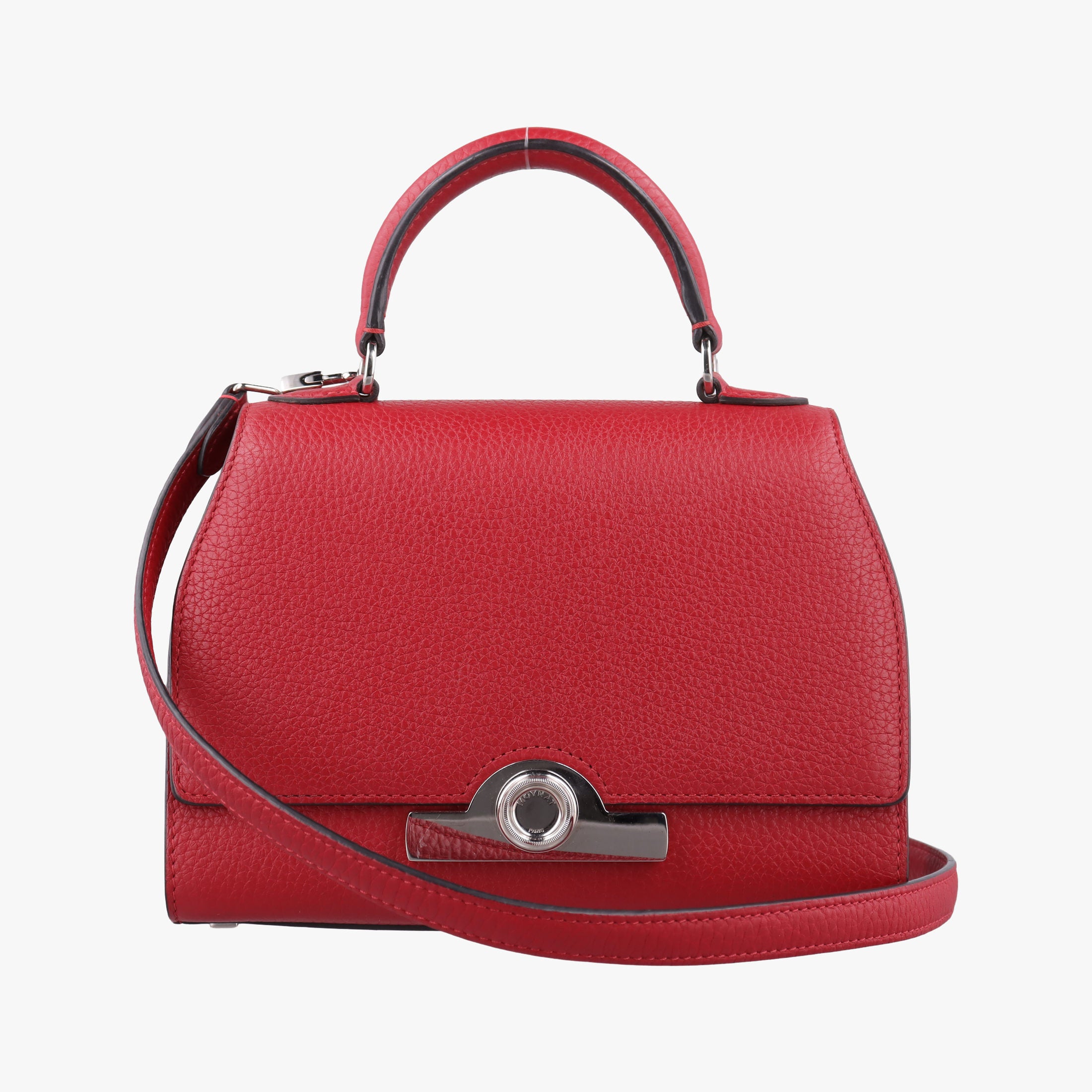 Vintage Moynat Legenne PM Red leather  shoulderbag | stylenewstar