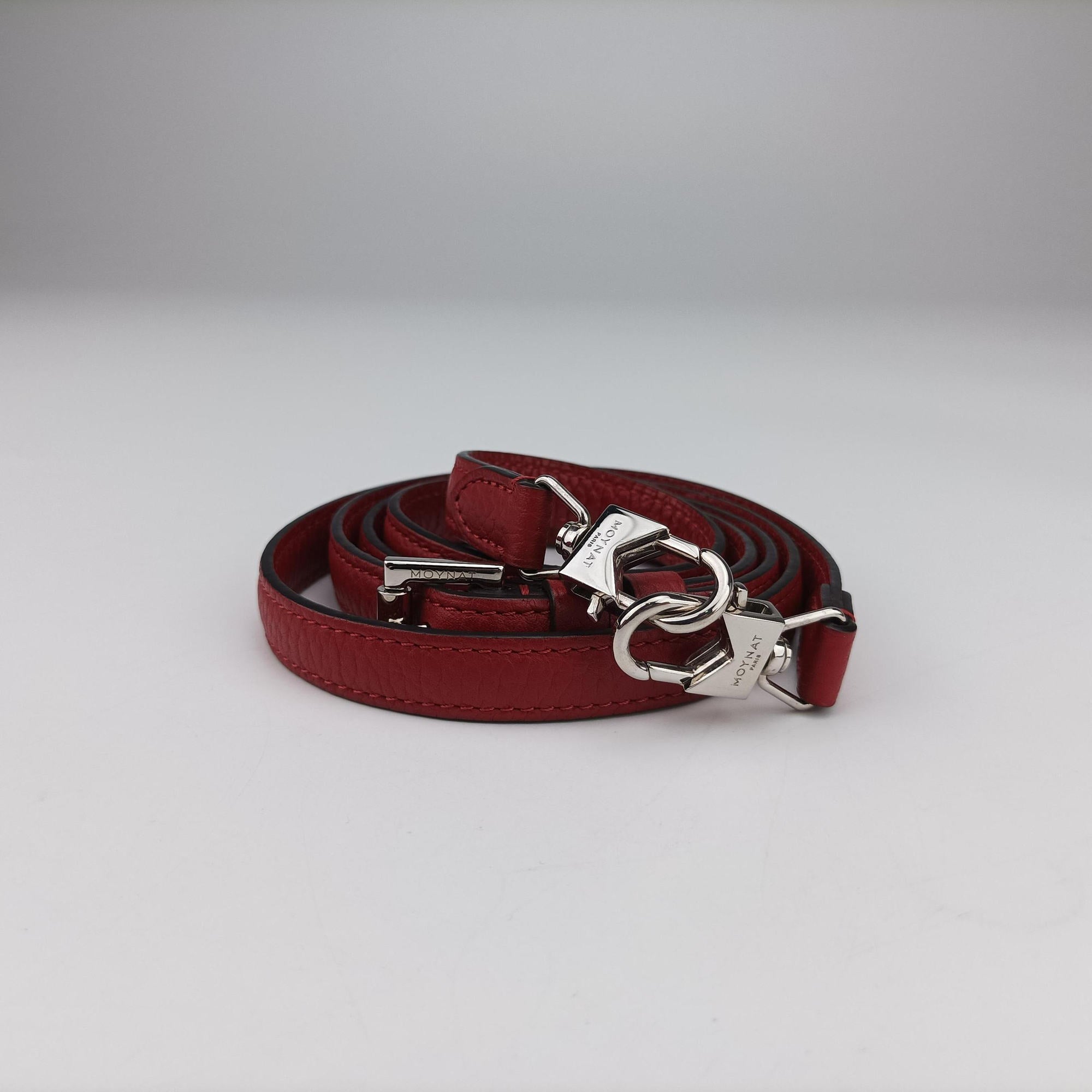 Vintage Moynat Legenne PM Red leather  shoulderbag | stylenewstar
