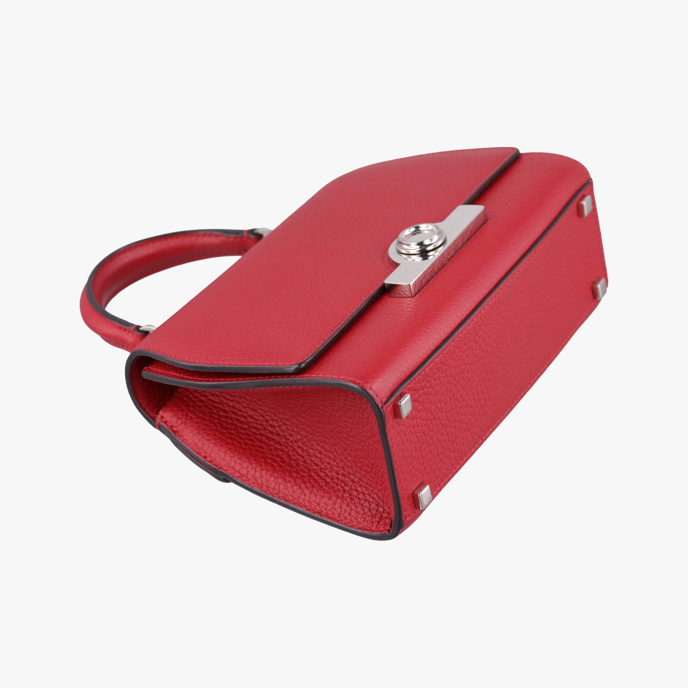 Vintage Moynat Legenne PM Red leather  shoulderbag | stylenewstar