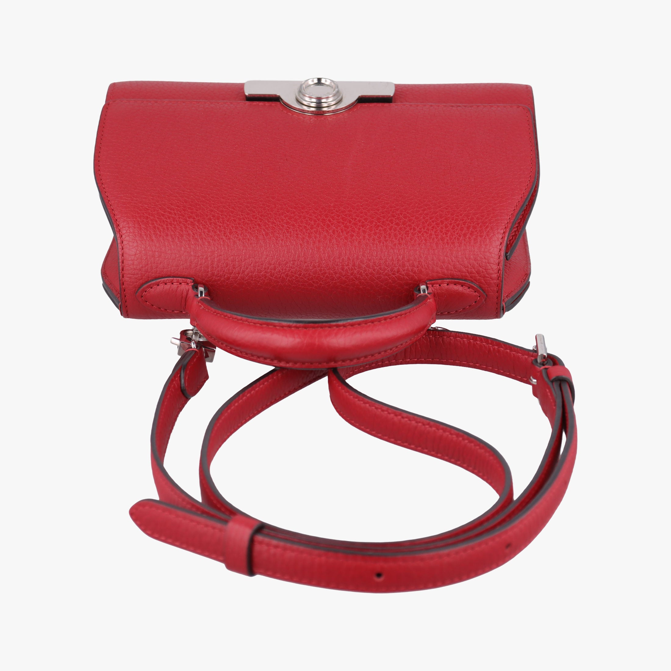 Vintage Moynat Legenne PM Red leather  shoulderbag | stylenewstar