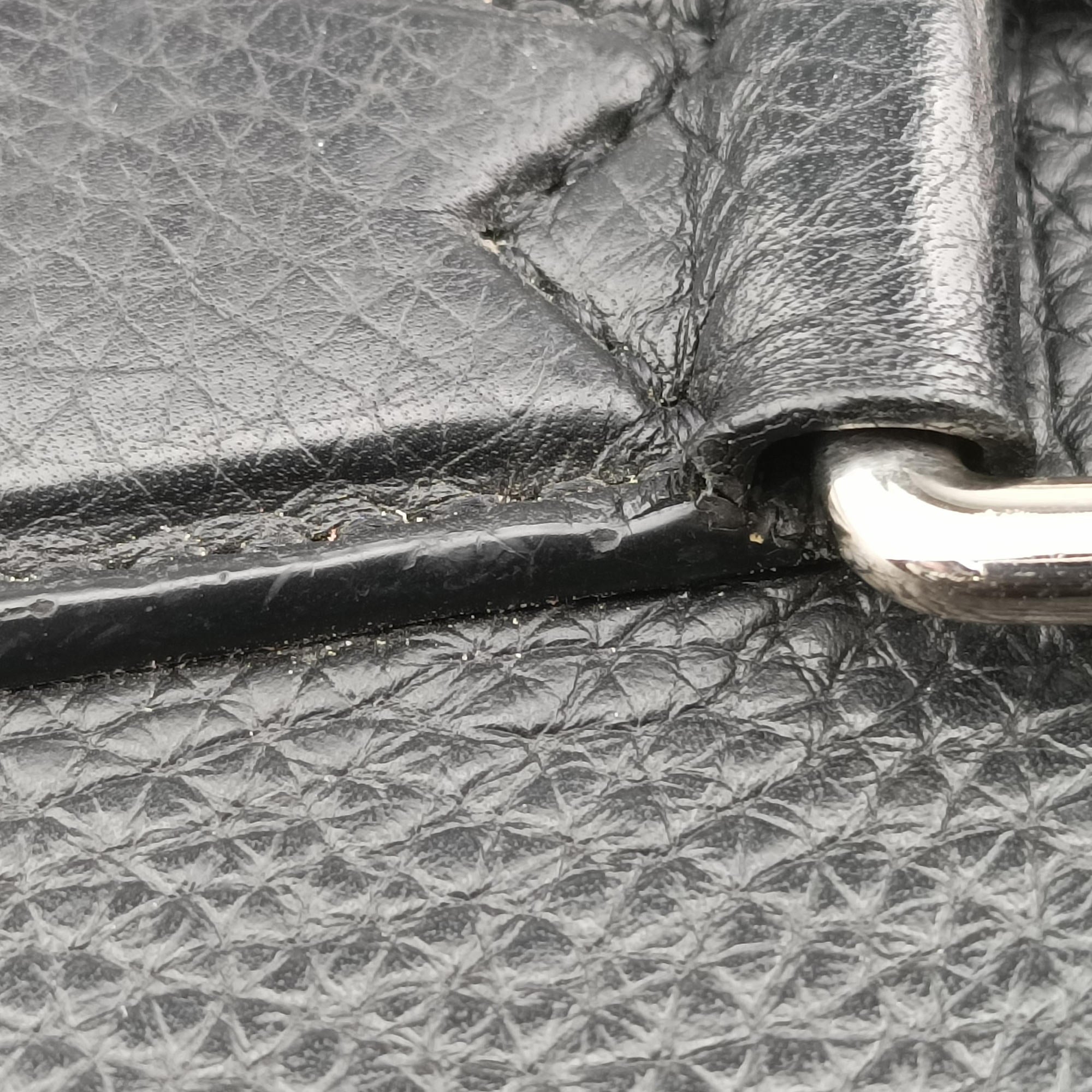 Pre-owned Louis Vuitton ARMAND Briefcase PM Noir Taurillon leather M53488 shoulderbag | stylenewstar