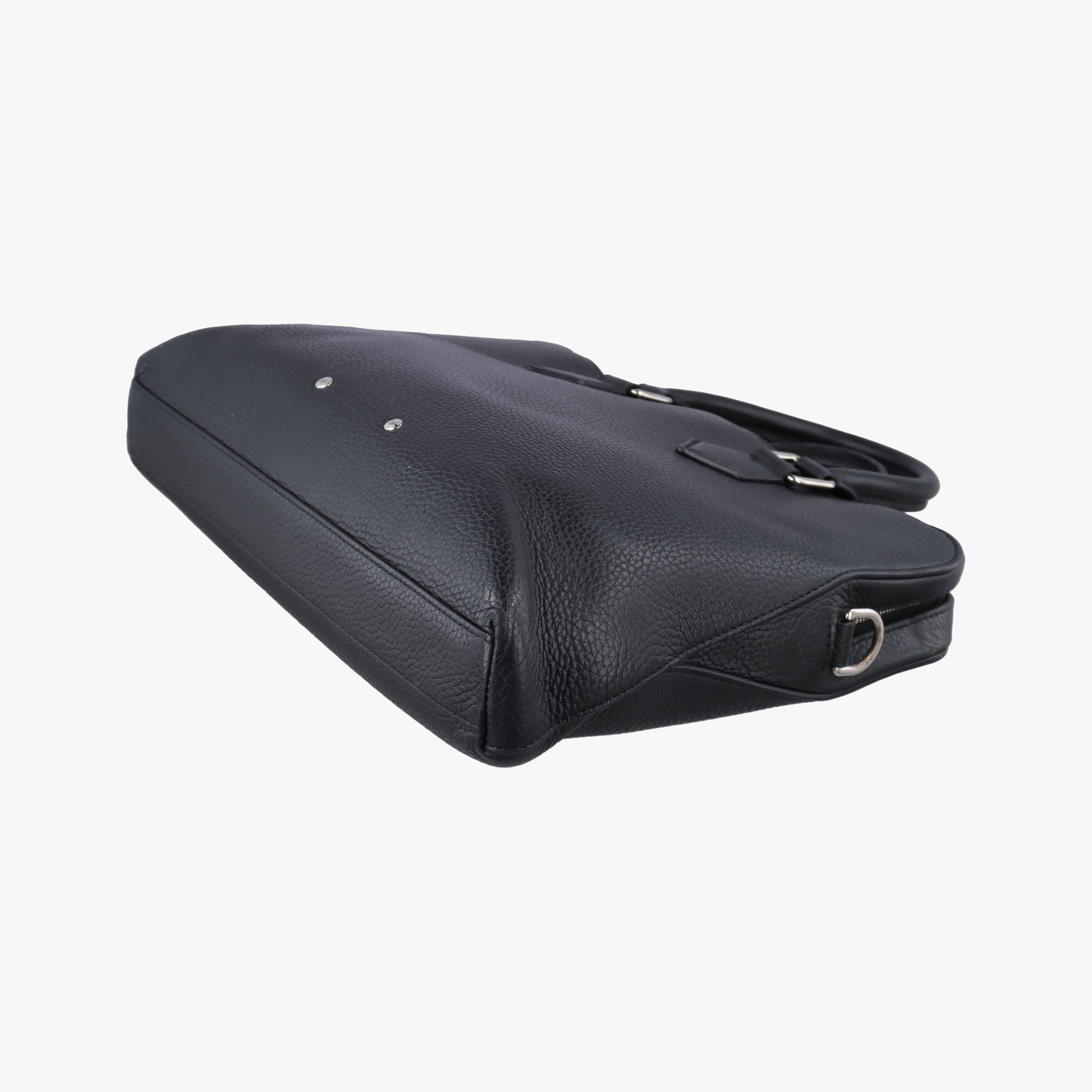 Pre-owned Louis Vuitton ARMAND Briefcase PM Noir Taurillon leather M53488 shoulderbag | stylenewstar