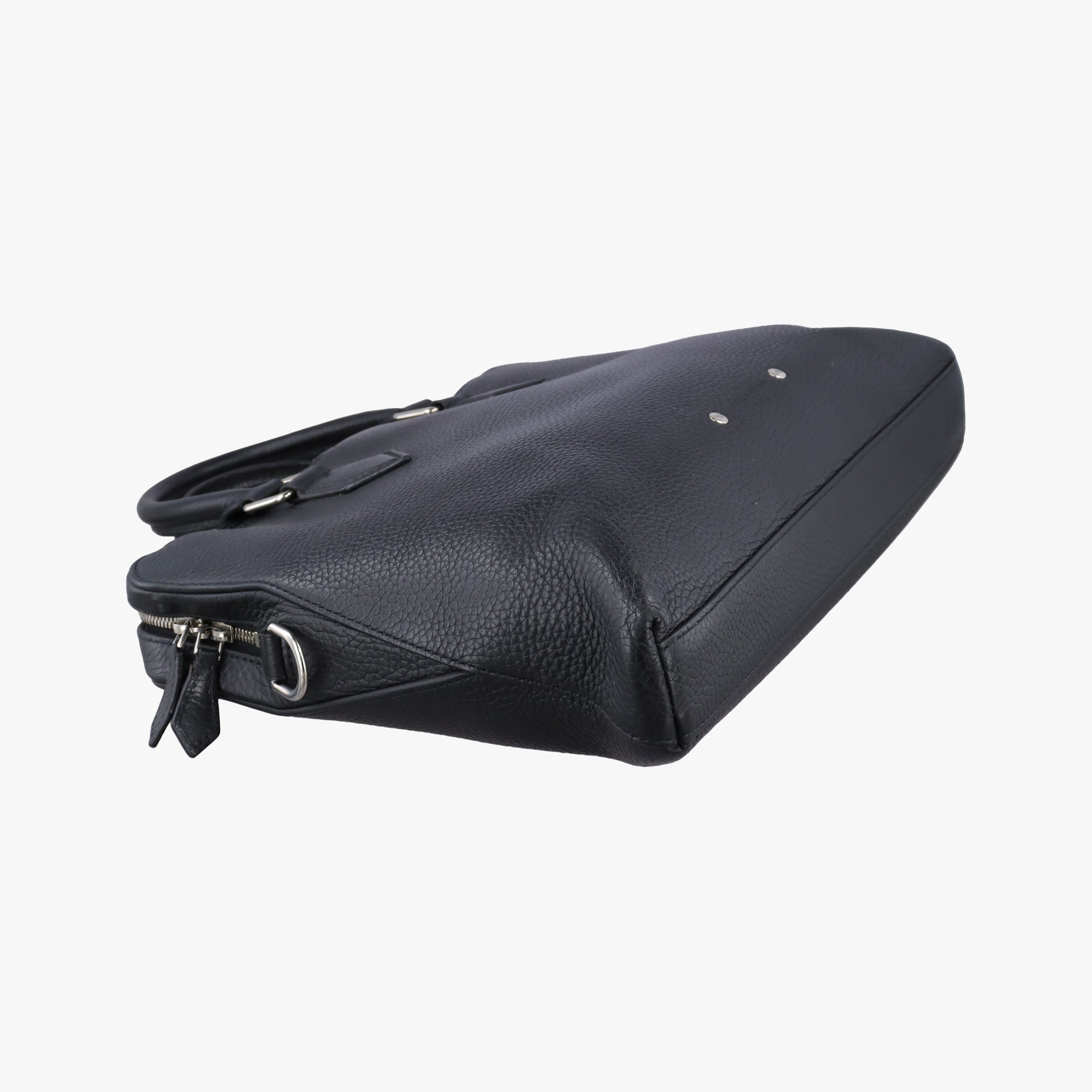 Pre-owned Louis Vuitton ARMAND Briefcase PM Noir Taurillon leather M53488 shoulderbag | stylenewstar