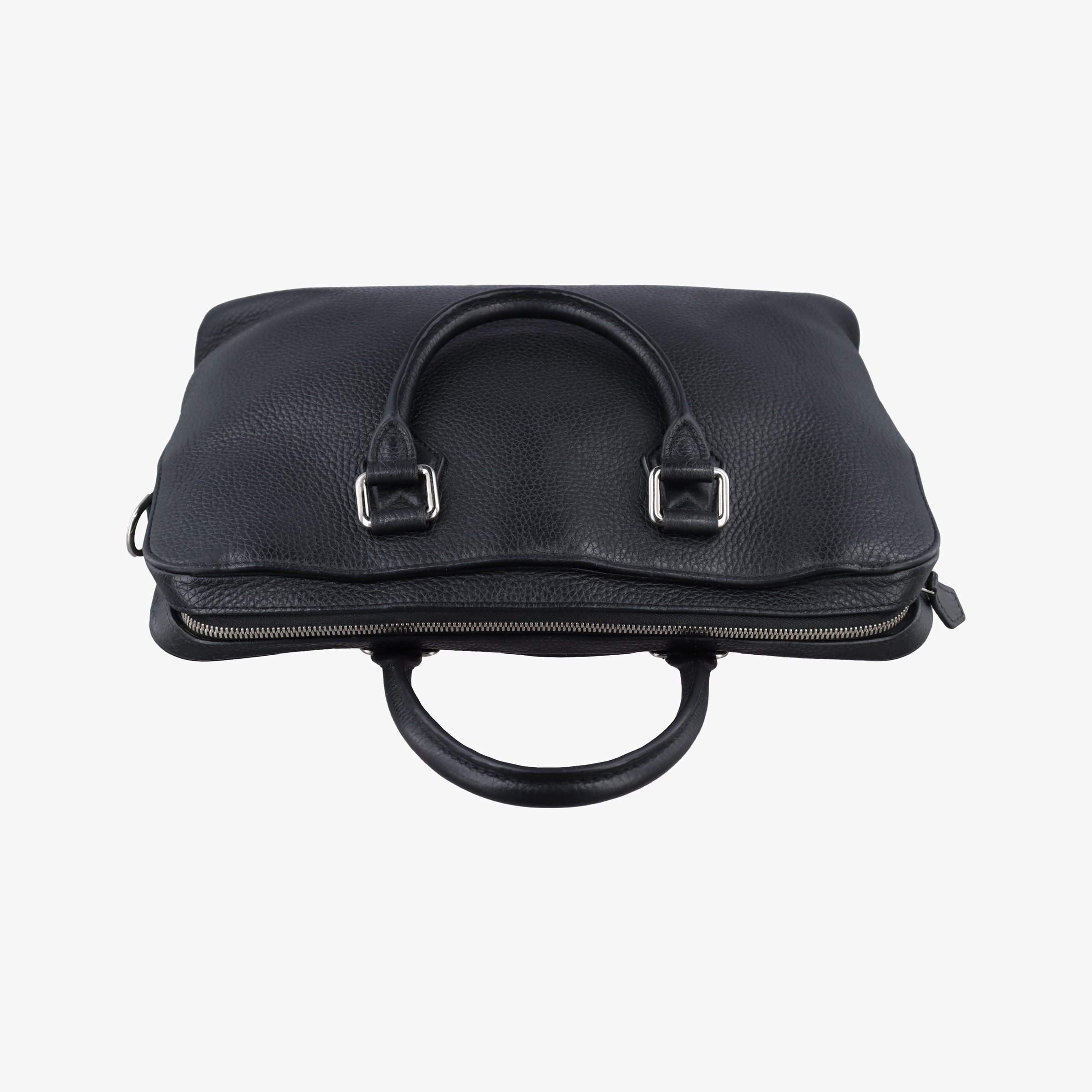 Pre-owned Louis Vuitton ARMAND Briefcase PM Noir Taurillon leather M53488 shoulderbag | stylenewstar