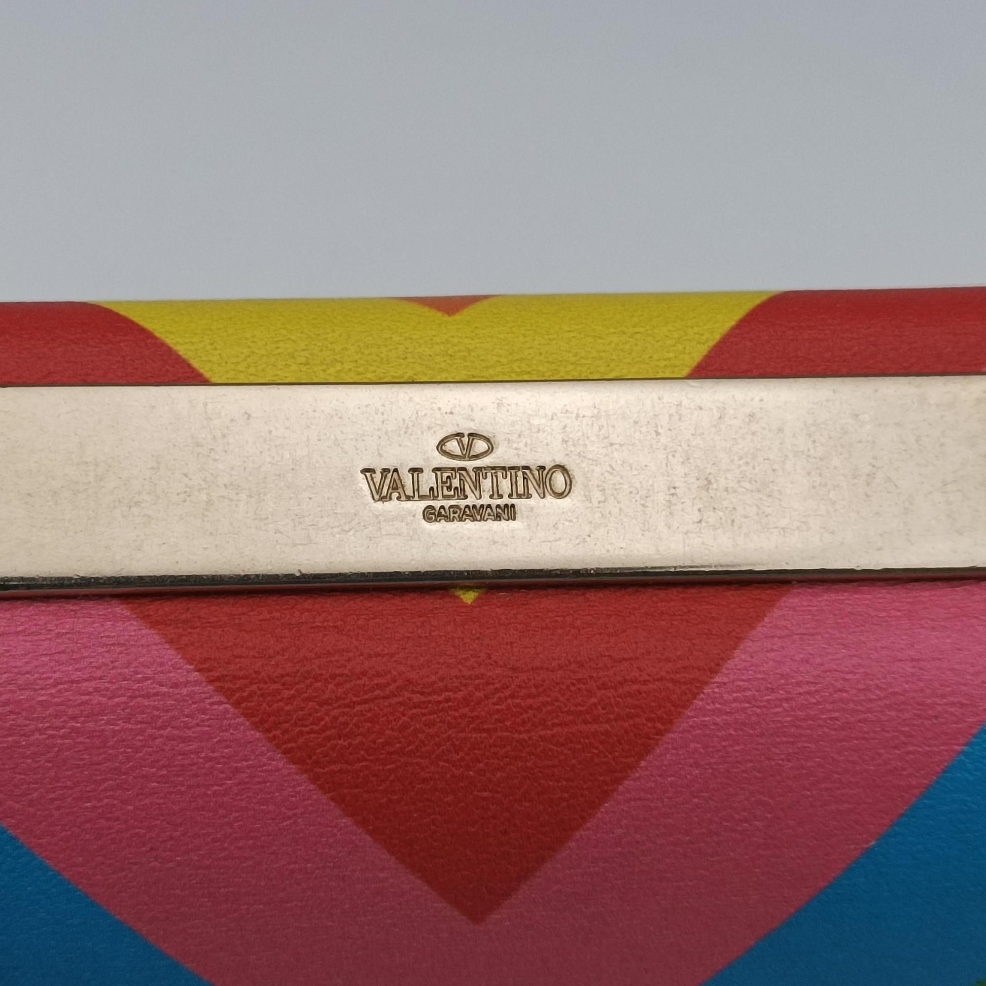 Pre-owned Valentino Rockstud Va Va Voom Multicolour Leather  shoulderbag | stylenewstar