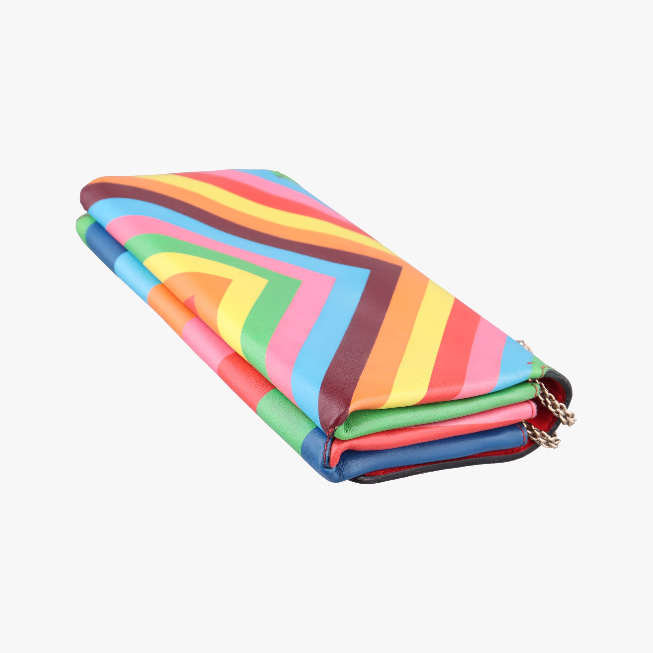 Pre-owned Valentino Rockstud Va Va Voom Multicolour Leather  shoulderbag | stylenewstar