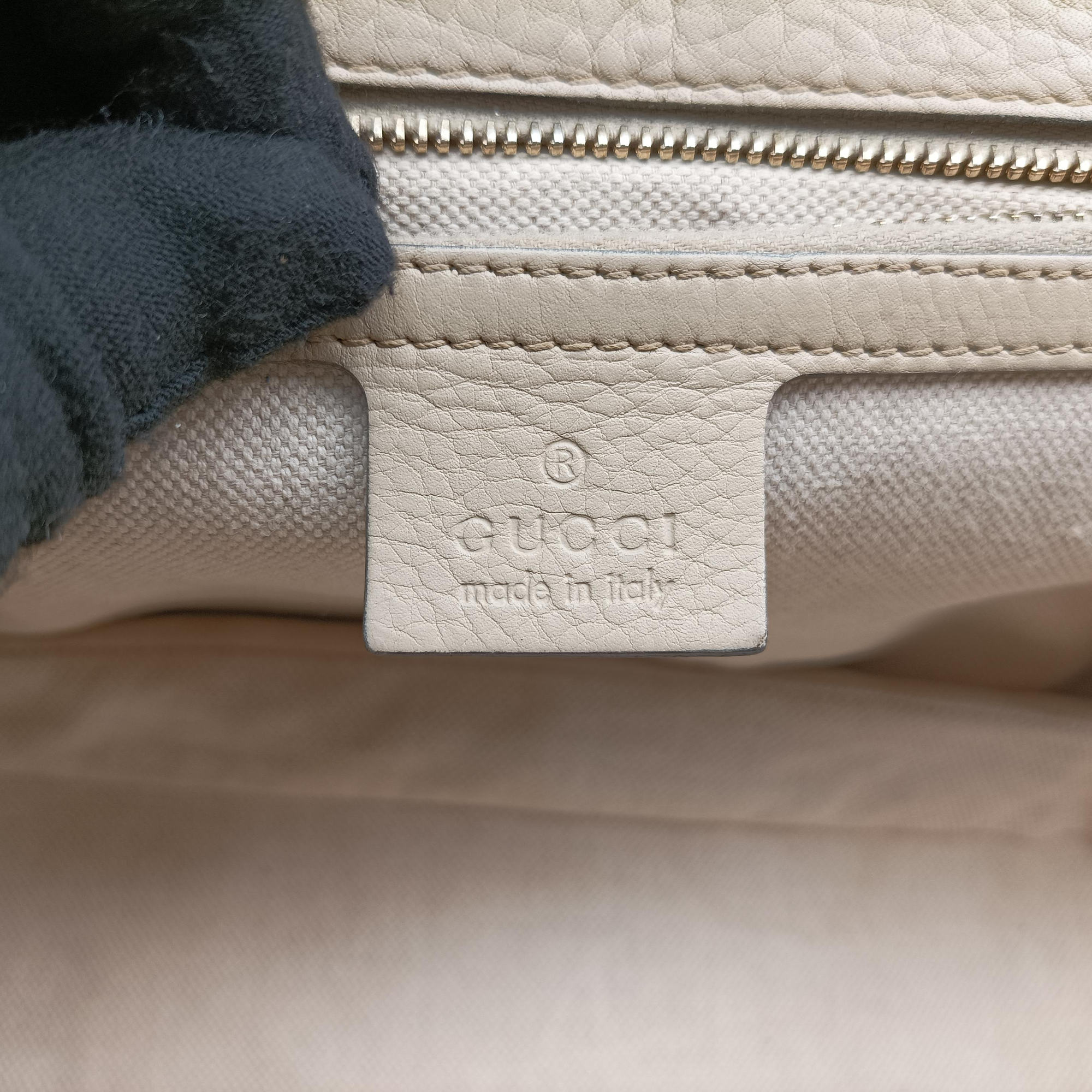Pre-owned Gucci New Bamboo khaki Leather 254884 shoulderbag | stylenewstar