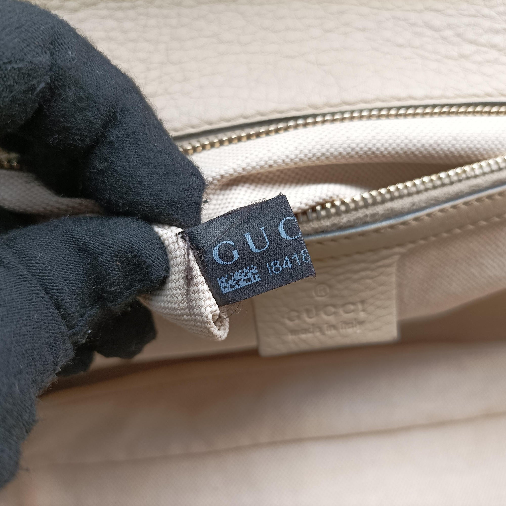 Pre-owned Gucci New Bamboo khaki Leather 254884 shoulderbag | stylenewstar