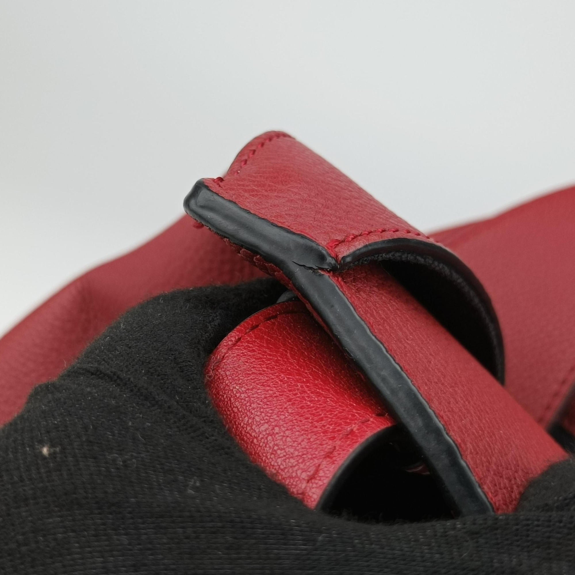 Vintage Loewe Hammock Burgundy Leather  shoulderbag | stylenewstar