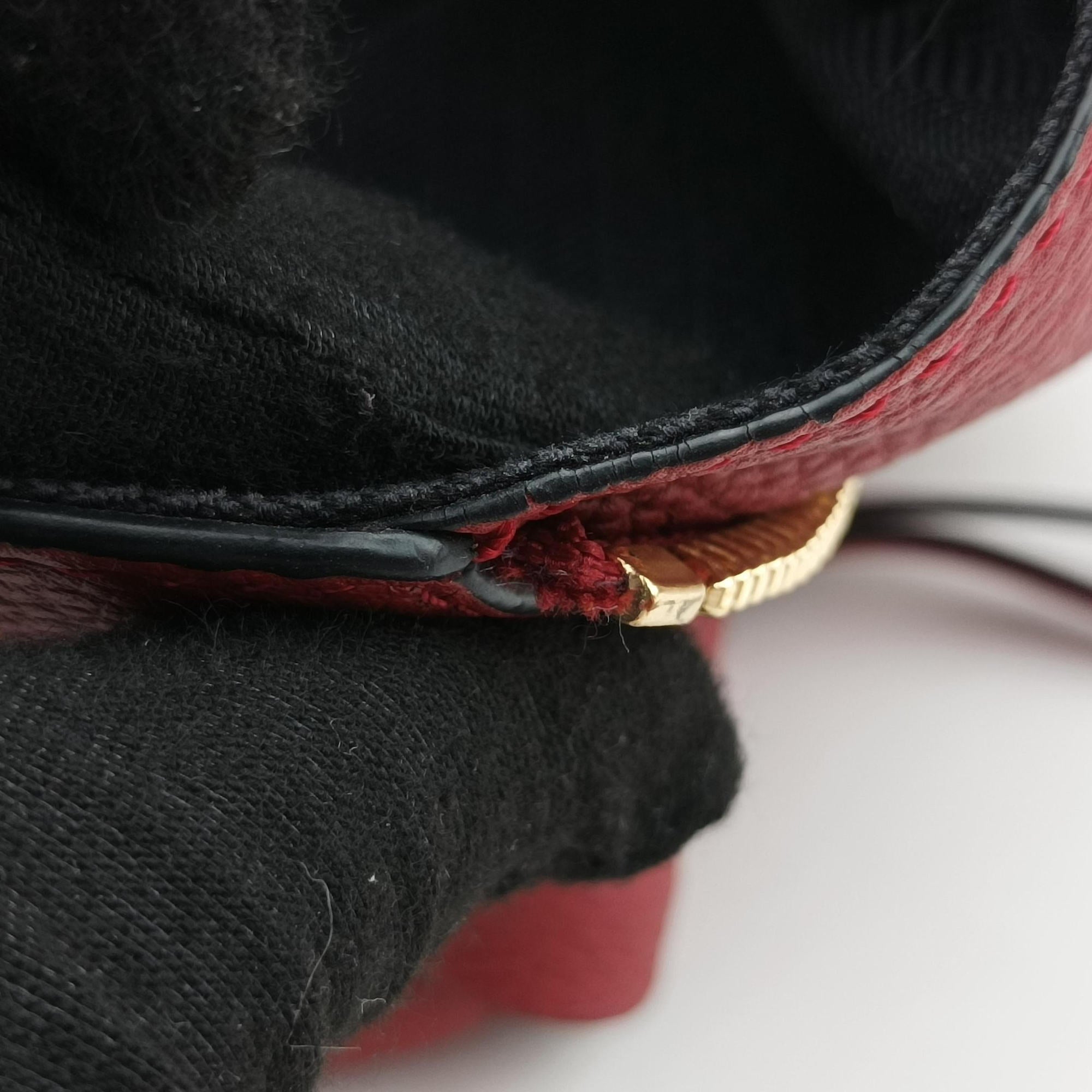 Vintage Loewe Hammock Burgundy Leather  shoulderbag | stylenewstar
