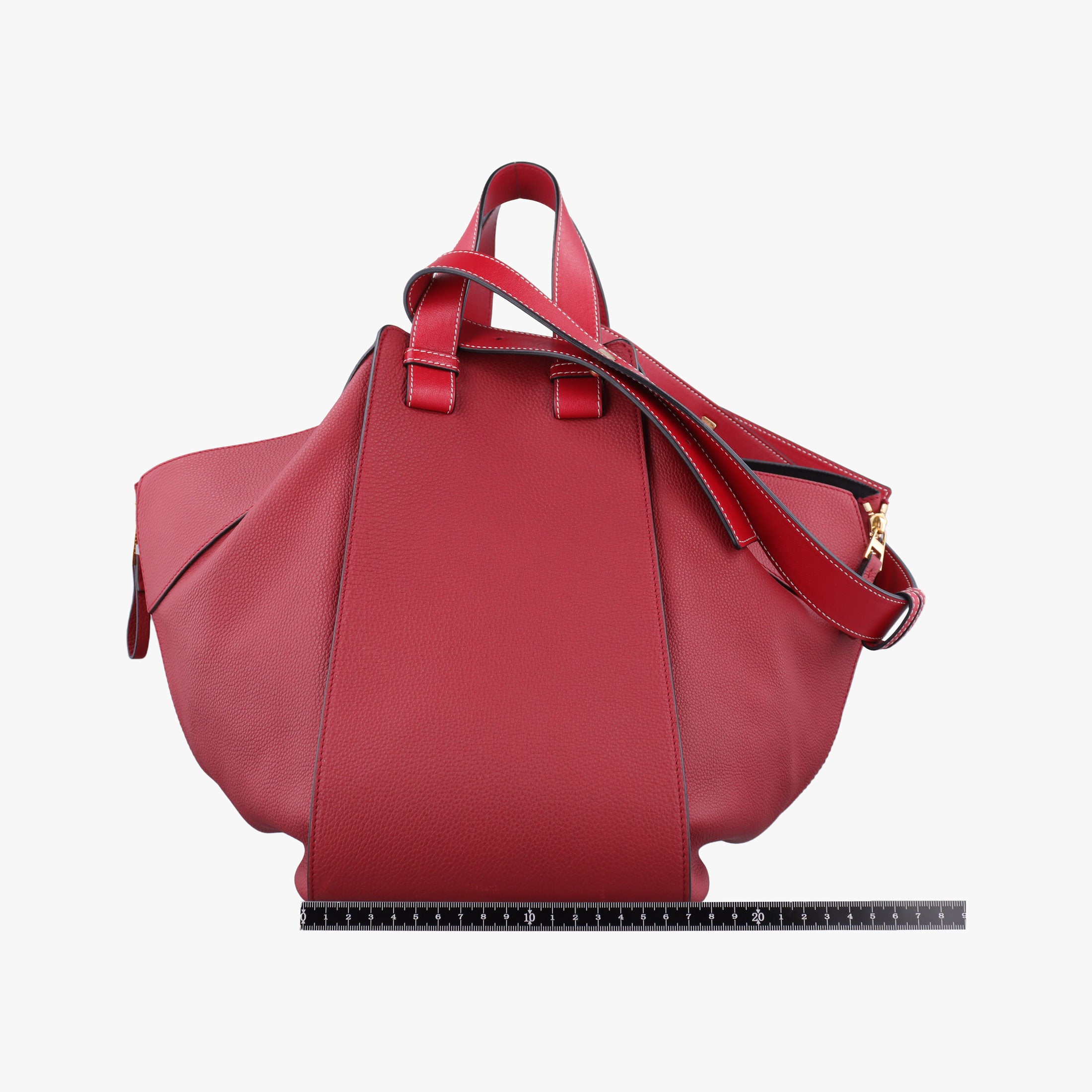 Vintage Loewe Hammock Burgundy Leather  shoulderbag | stylenewstar