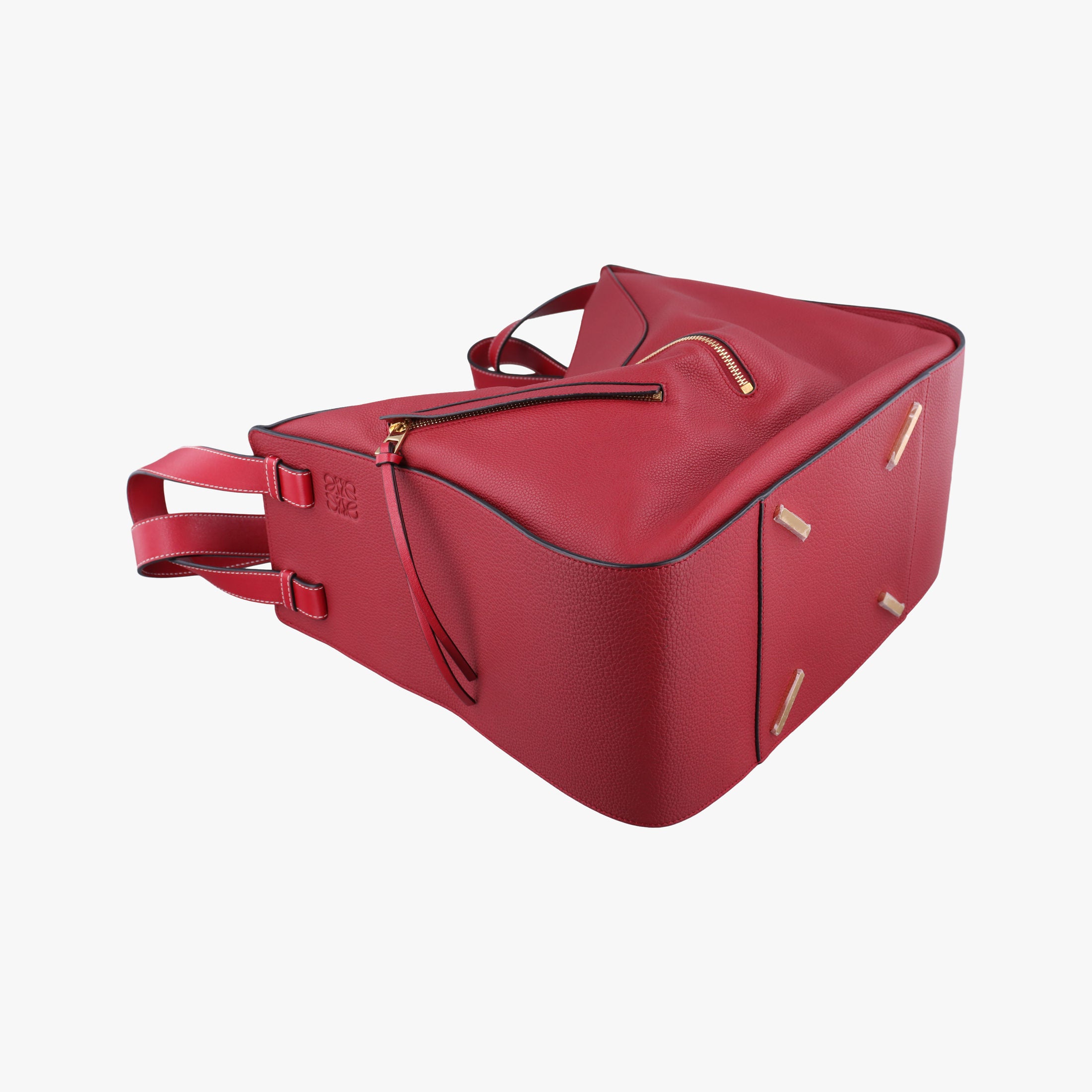 Vintage Loewe Hammock Burgundy Leather  shoulderbag | stylenewstar