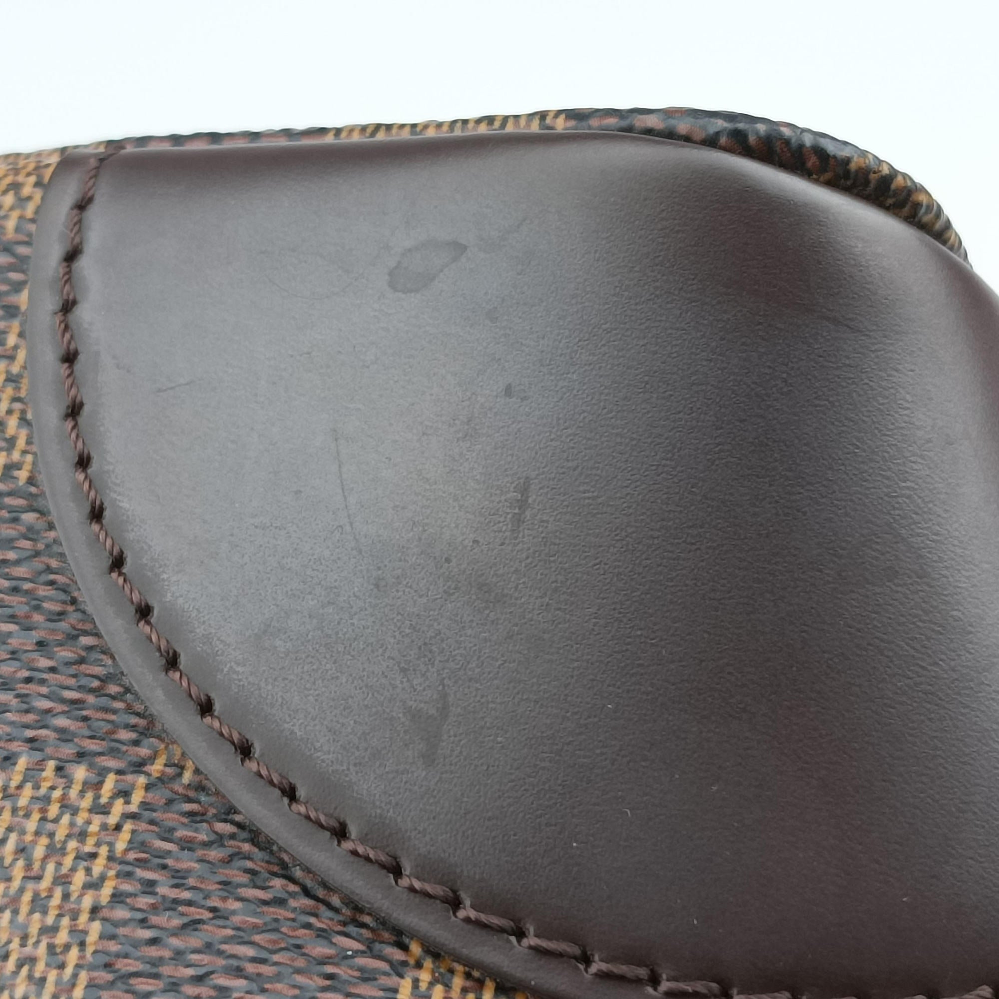 Secondhand Louis Vuitton HAMPSTEAD PM EBENE Damier Canvas N51205 shoulderbag | stylenewstar
