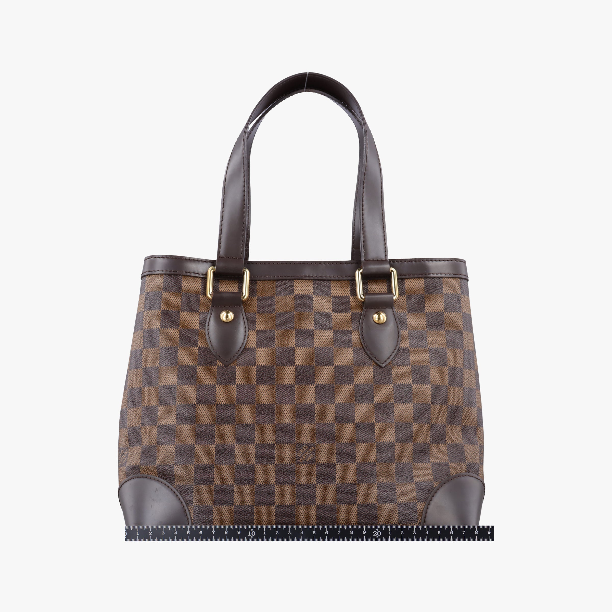 Secondhand Louis Vuitton HAMPSTEAD PM EBENE Damier Canvas N51205 shoulderbag | stylenewstar