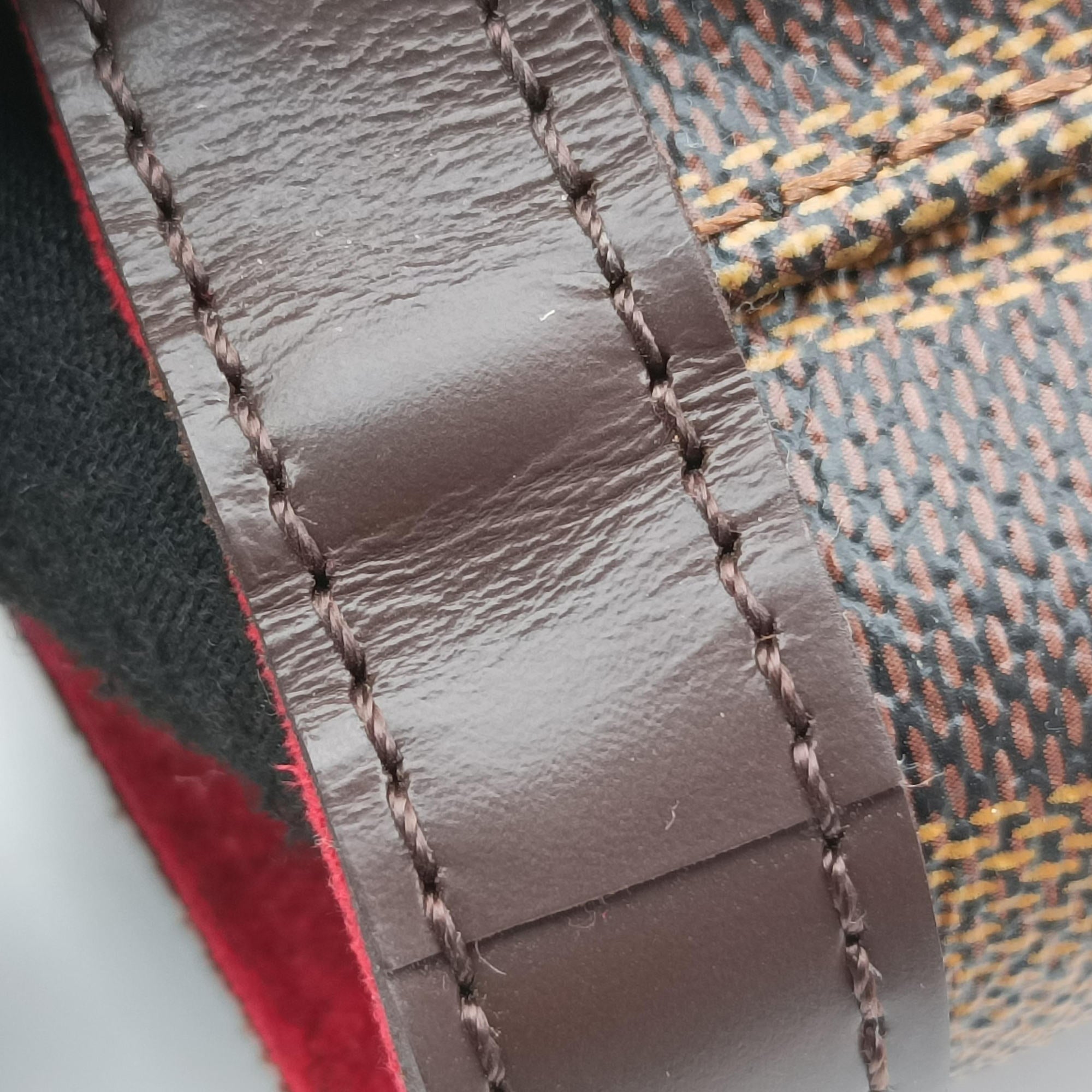 Secondhand Louis Vuitton HAMPSTEAD PM EBENE Damier Canvas N51205 shoulderbag | stylenewstar
