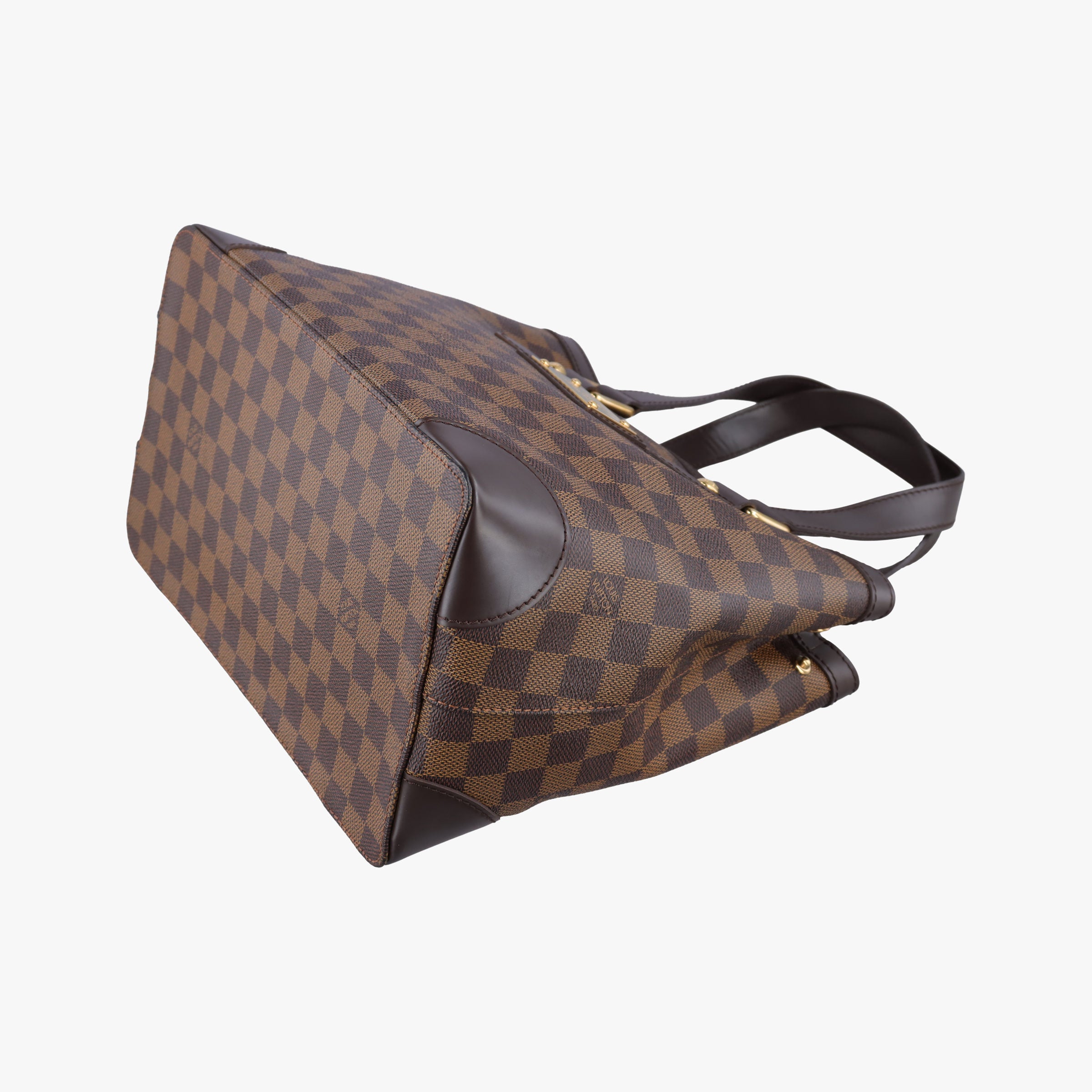 Secondhand Louis Vuitton HAMPSTEAD PM EBENE Damier Canvas N51205 shoulderbag | stylenewstar