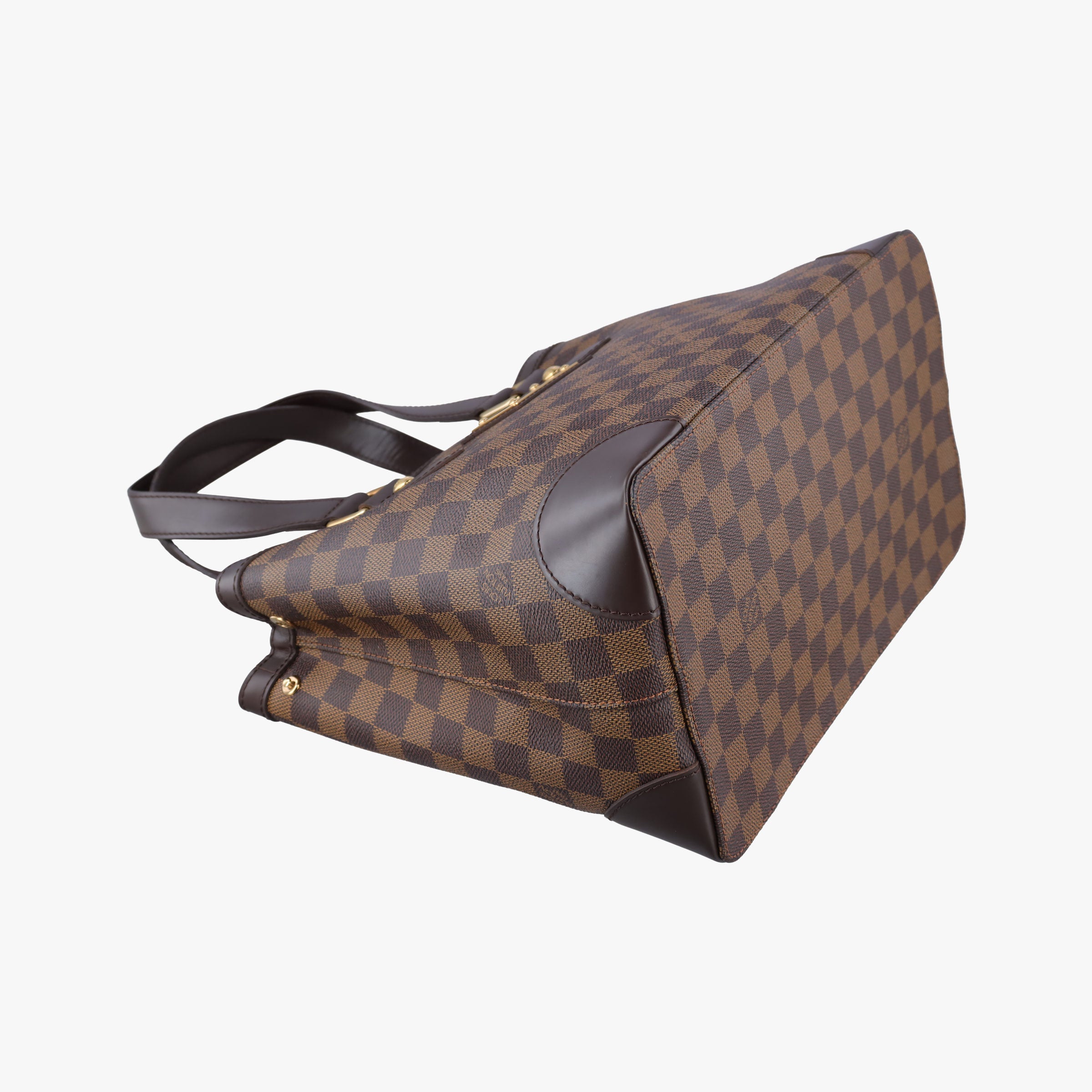 Secondhand Louis Vuitton HAMPSTEAD PM EBENE Damier Canvas N51205 shoulderbag | stylenewstar