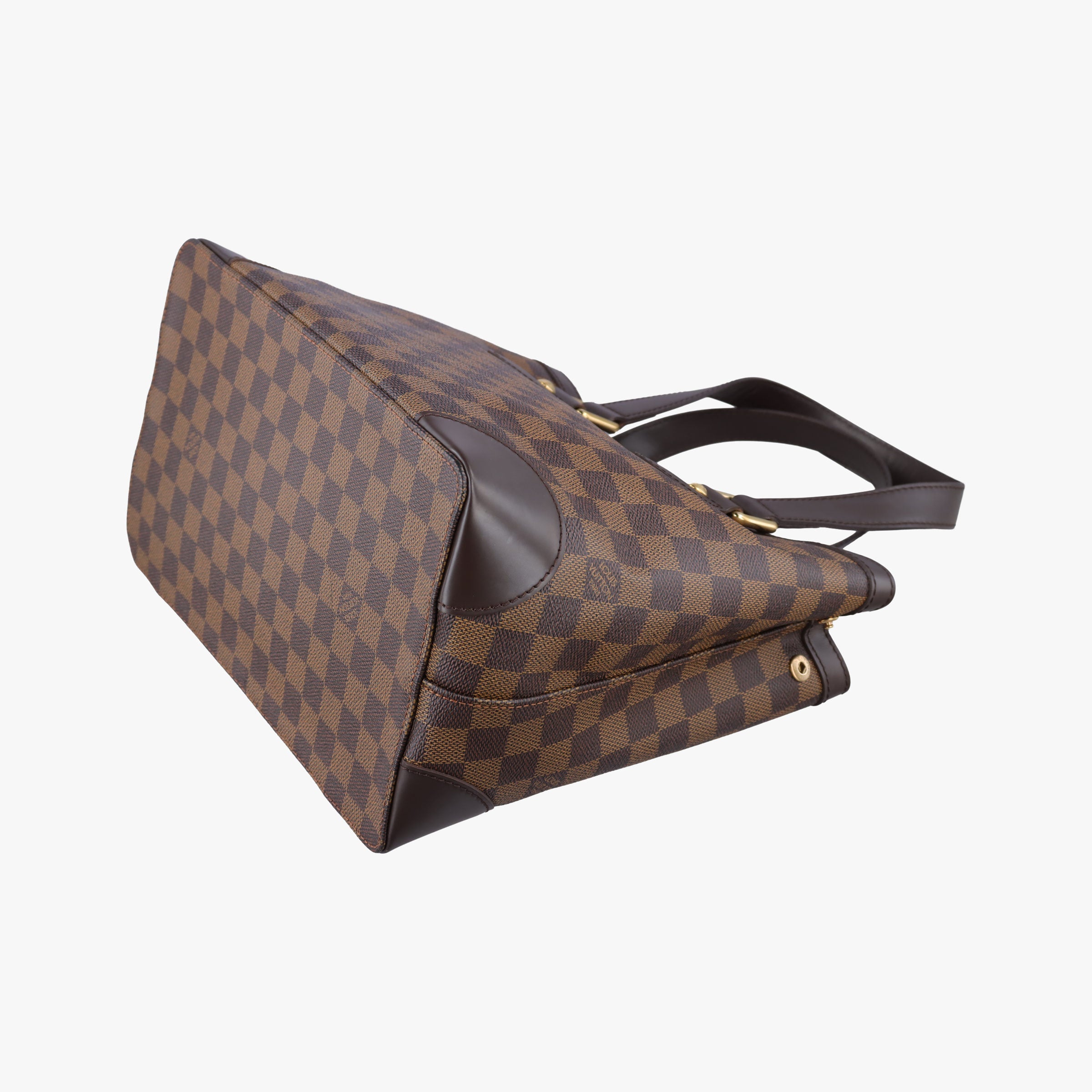 Secondhand Louis Vuitton HAMPSTEAD PM EBENE Damier Canvas N51205 shoulderbag | stylenewstar