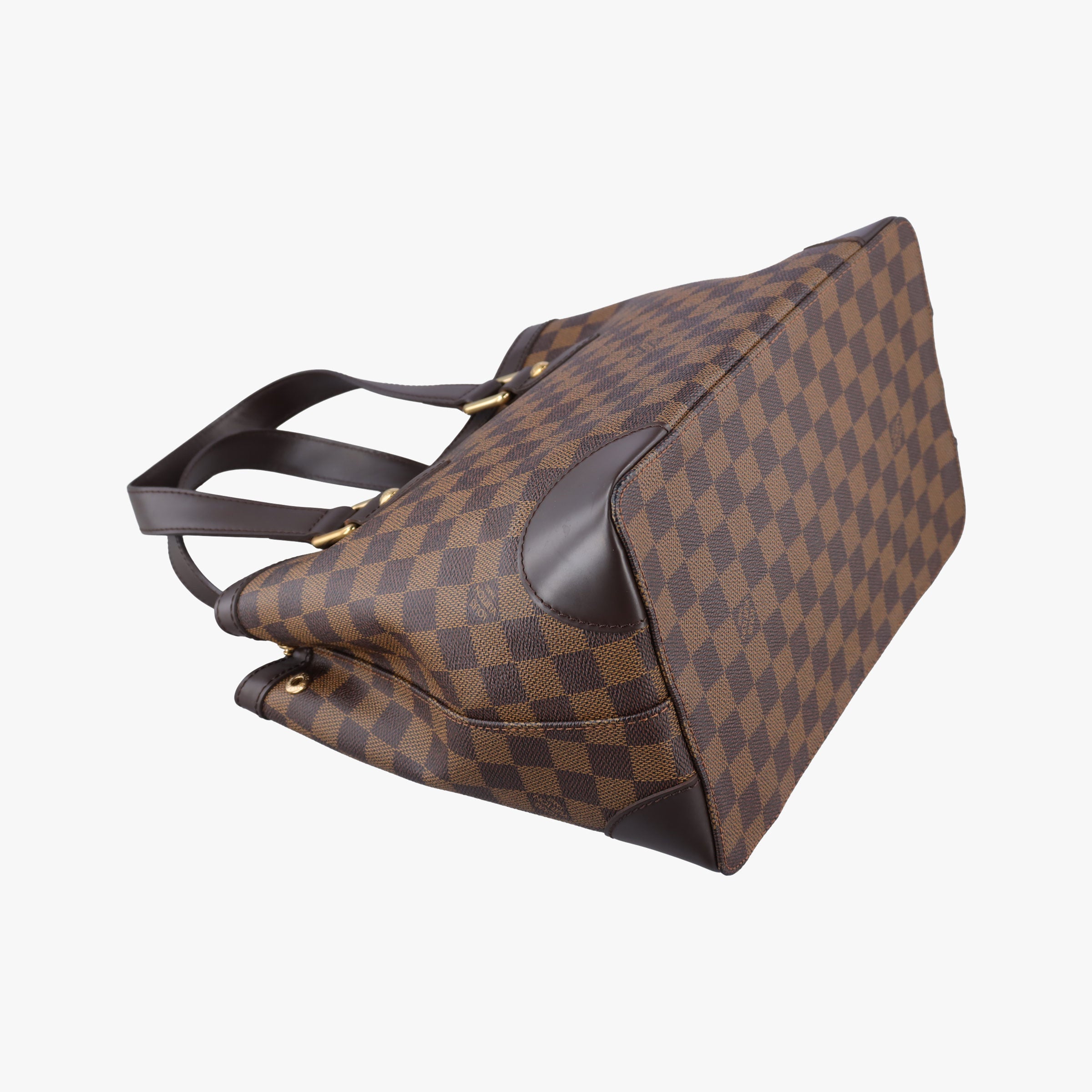 Secondhand Louis Vuitton HAMPSTEAD PM EBENE Damier Canvas N51205 shoulderbag | stylenewstar