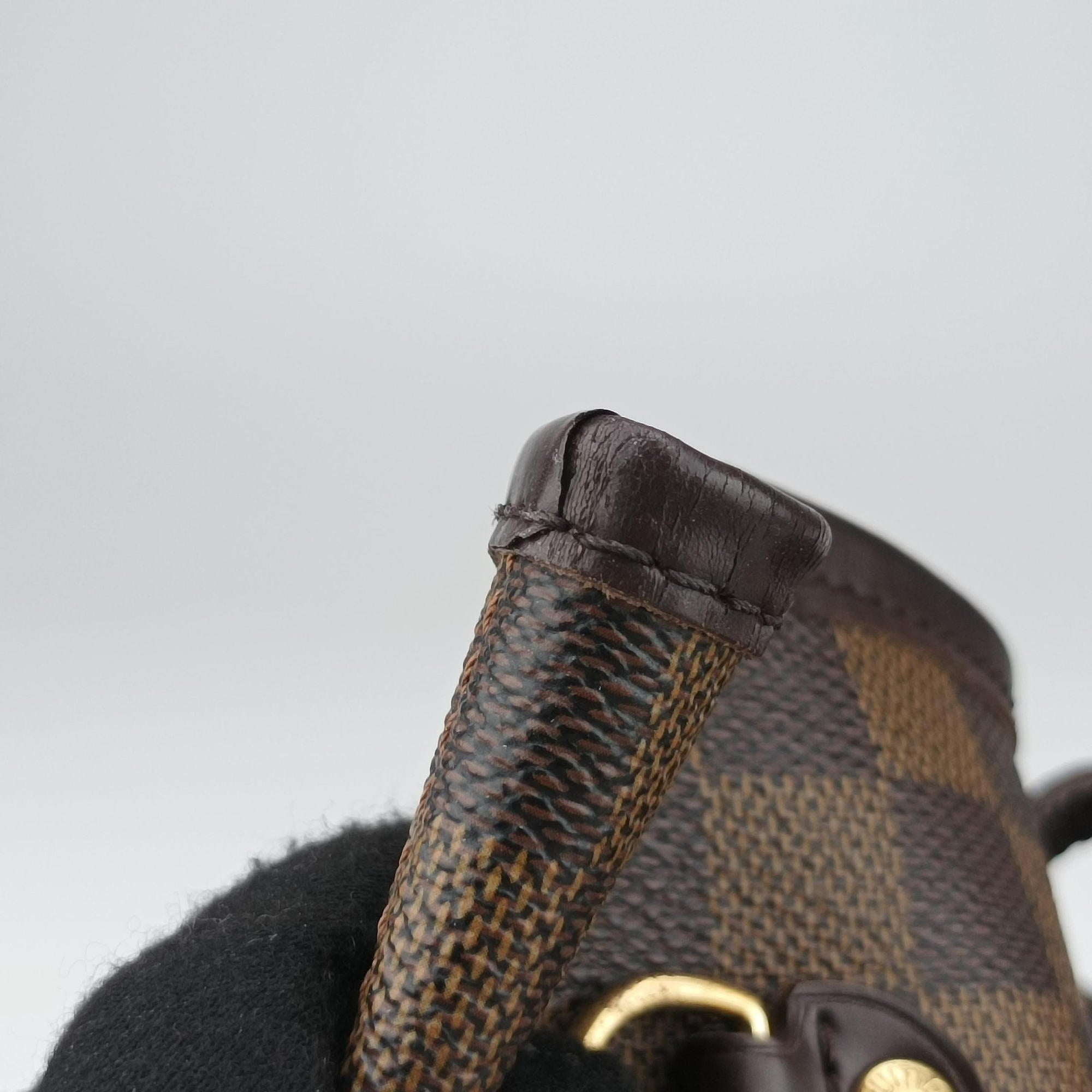 Pre-owned Louis Vuitton NEVERFULL MM EBENE Damier Canvas N51106 shoulderbag | stylenewstar
