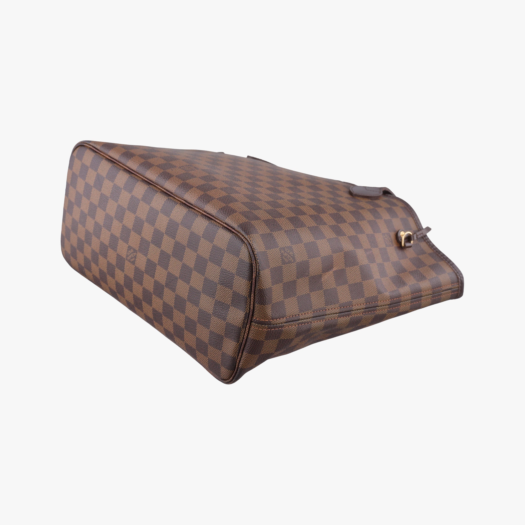 Pre-owned Louis Vuitton NEVERFULL MM EBENE Damier Canvas N51106 shoulderbag | stylenewstar