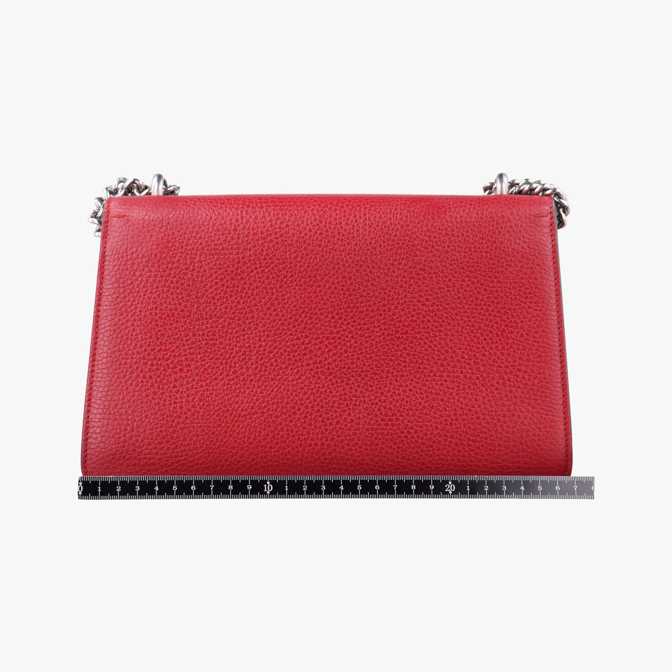Pre-owned Gucci Dionysus Red Leather 400249 shoulderbag | stylenewstar