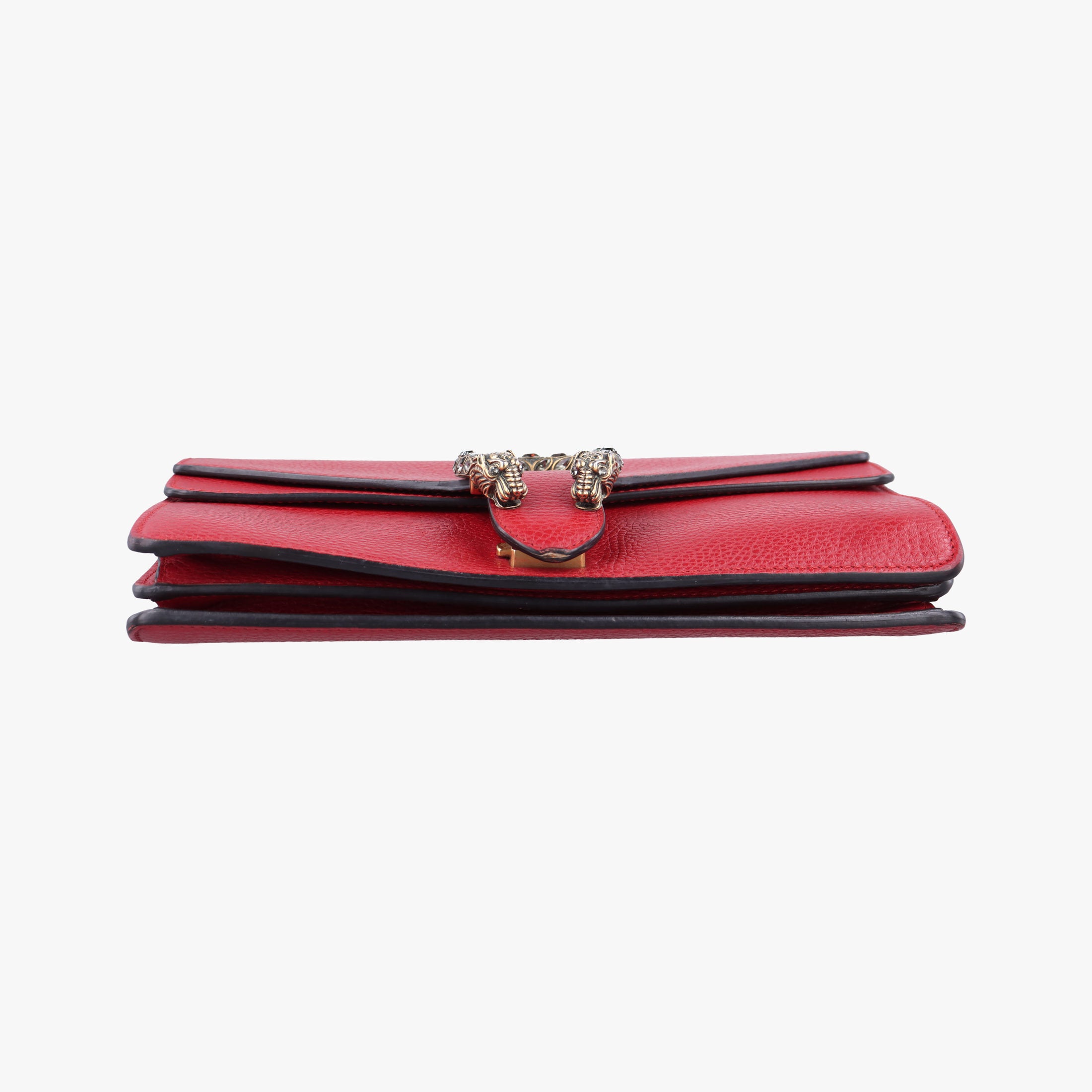 Pre-owned Gucci Dionysus Red Leather 400249 shoulderbag | stylenewstar