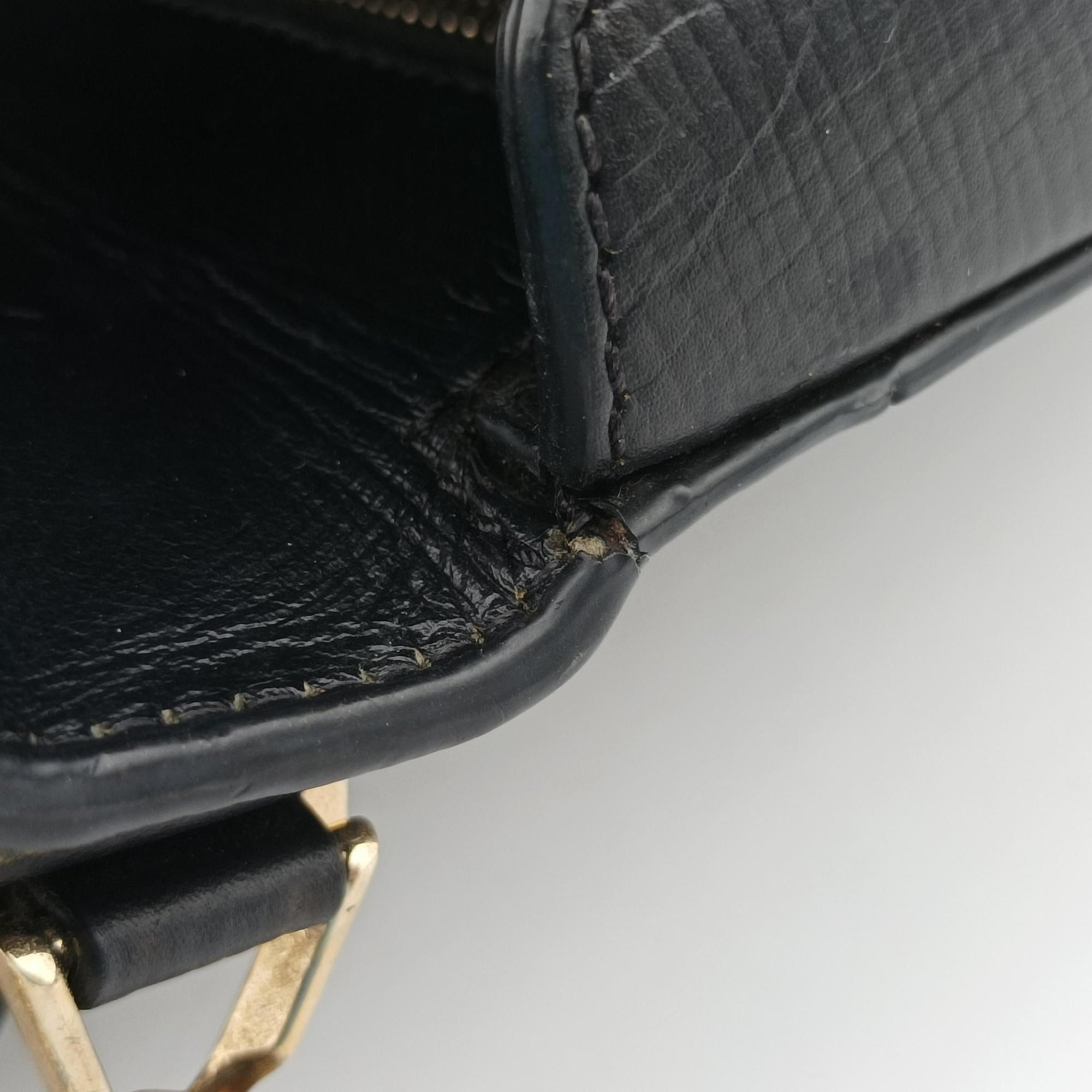 Vintage Givenchy Pandora Box Black Leather  shoulderbag | stylenewstar