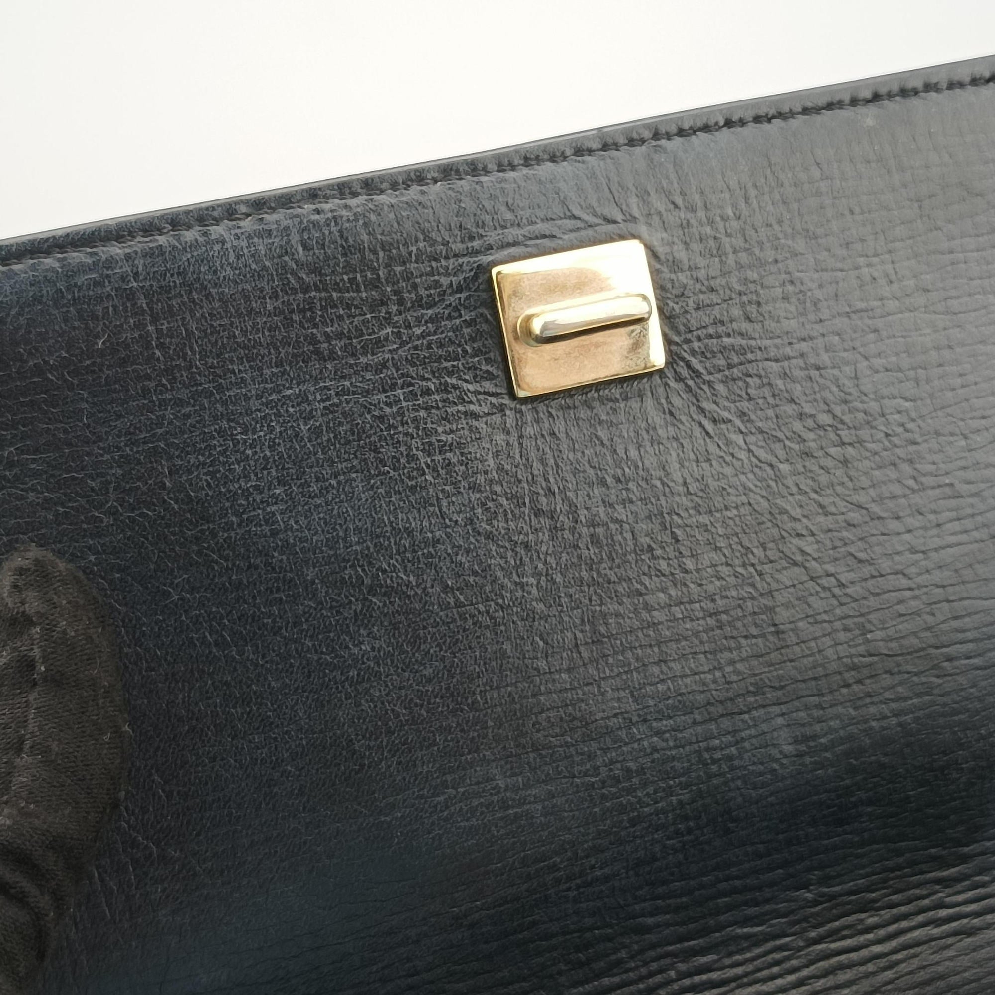 Vintage Givenchy Pandora Box Black Leather  shoulderbag | stylenewstar