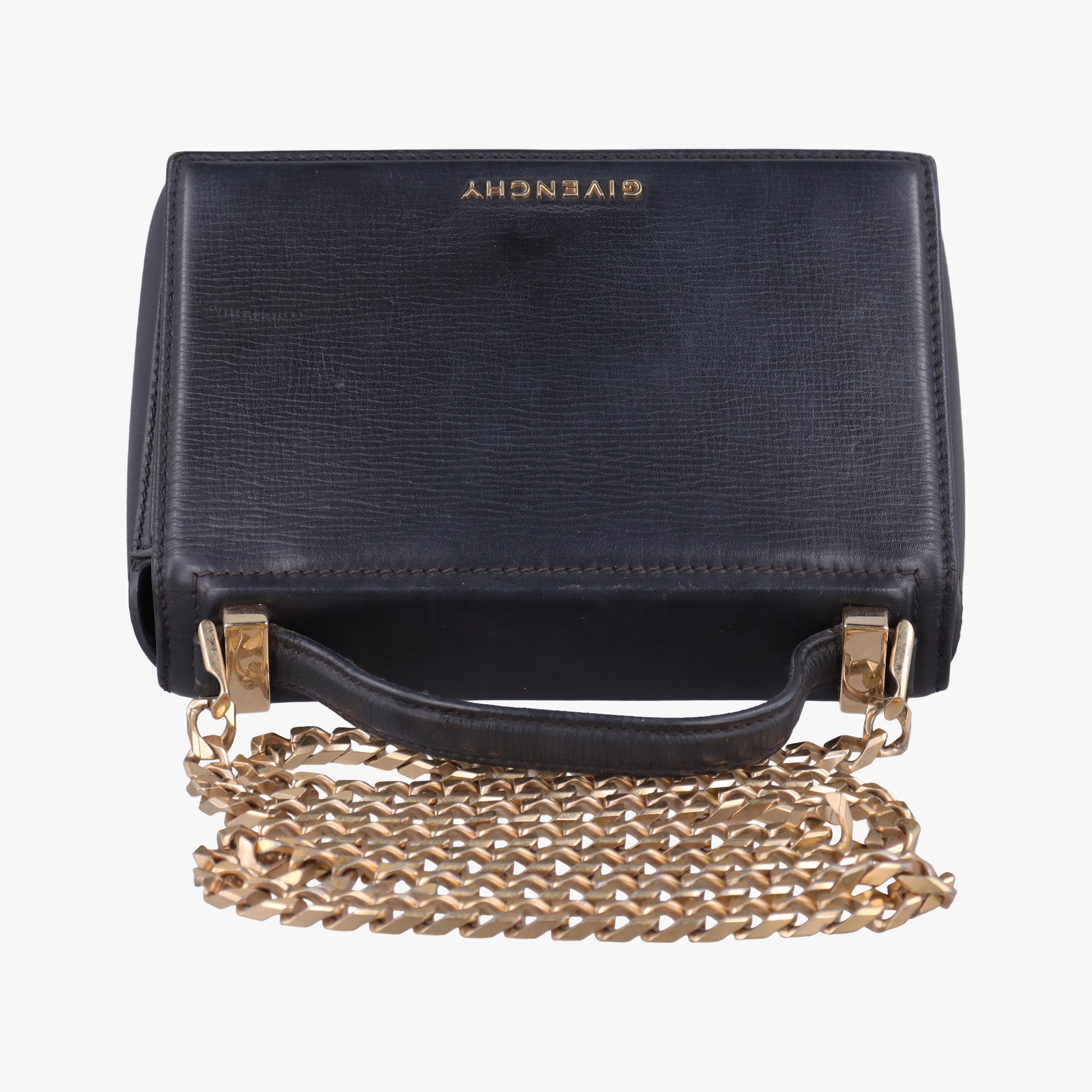 Vintage Givenchy Pandora Box Black Leather  shoulderbag | stylenewstar