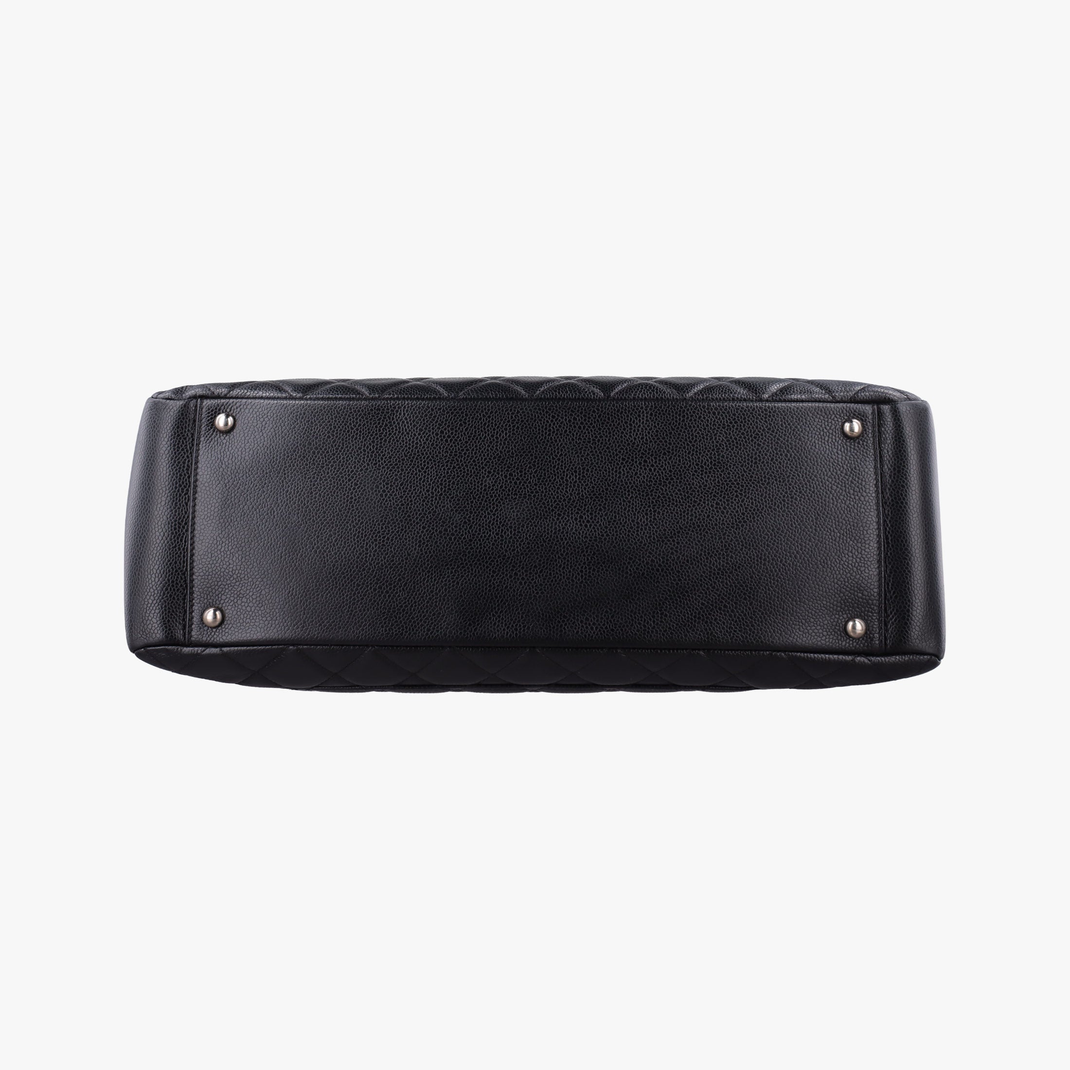 Pre-owned Chanel Matelasse Cocomark GST Black Caviar Leather A66865 shoulderbag | stylenewstar