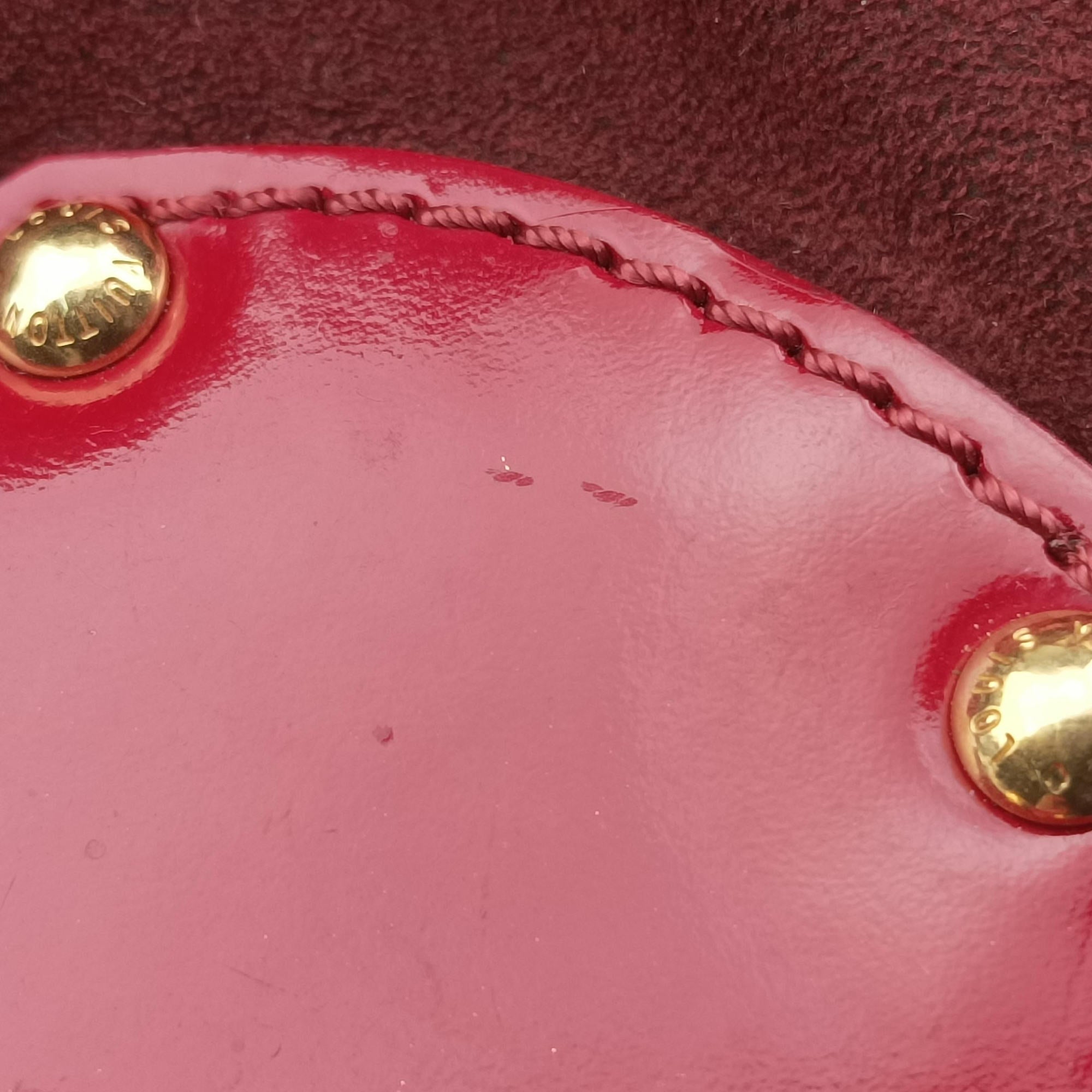 Pre-owned Louis Vuitton Surya L Cerise Vernis M95880 handbag | stylenewstar