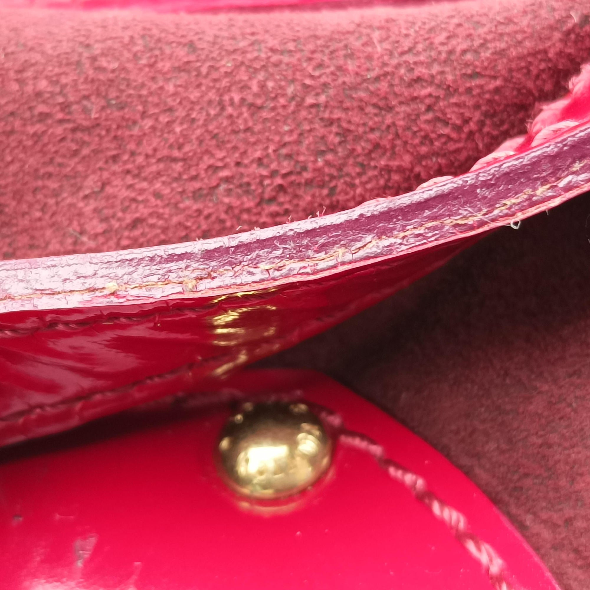 Pre-owned Louis Vuitton Surya L Cerise Vernis M95880 handbag | stylenewstar
