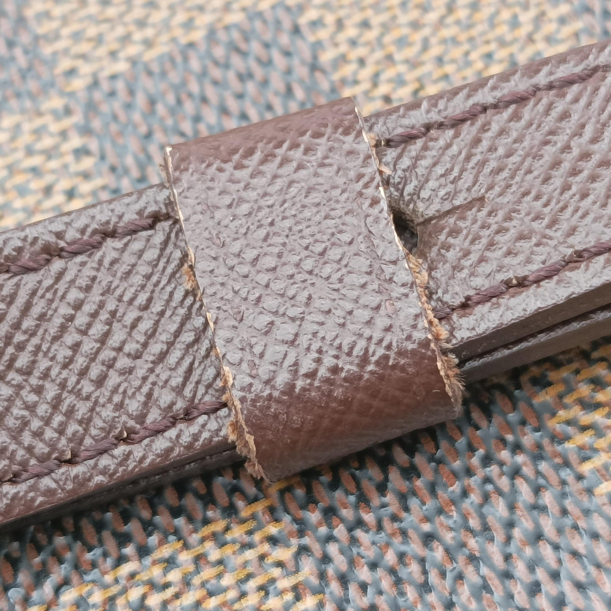 Pre-owned Louis Vuitton PIMLICO EBENE Damier Canvas N45272 shoulderbag | stylenewstar