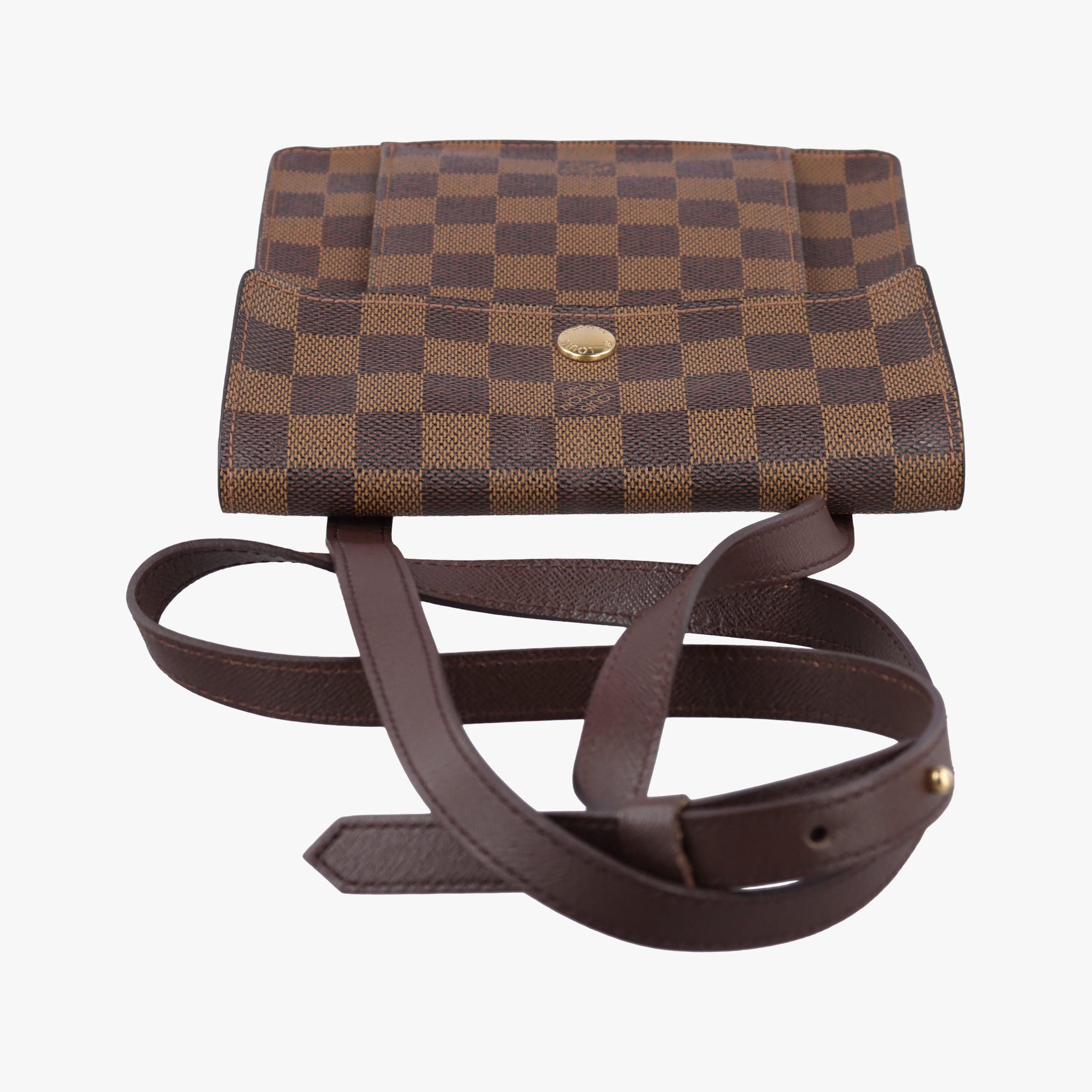 Pre-owned Louis Vuitton PIMLICO EBENE Damier Canvas N45272 shoulderbag | stylenewstar