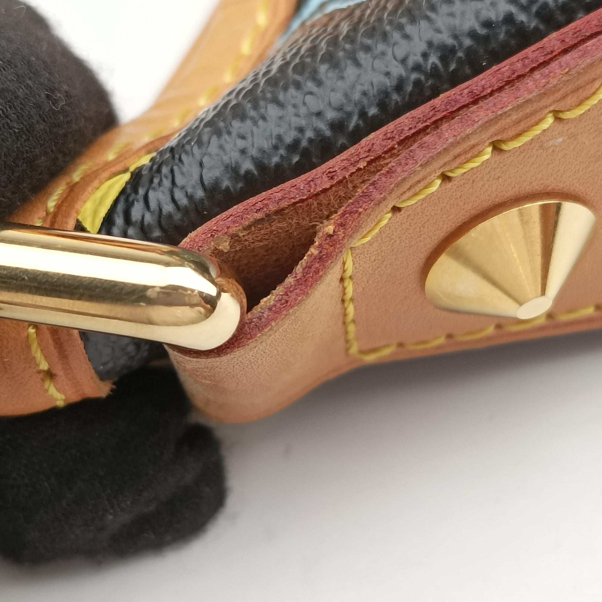 Pre-owned Louis Vuitton Chrissy MM Noir Monogram Multicolor M40310 shoulderbag | stylenewstar