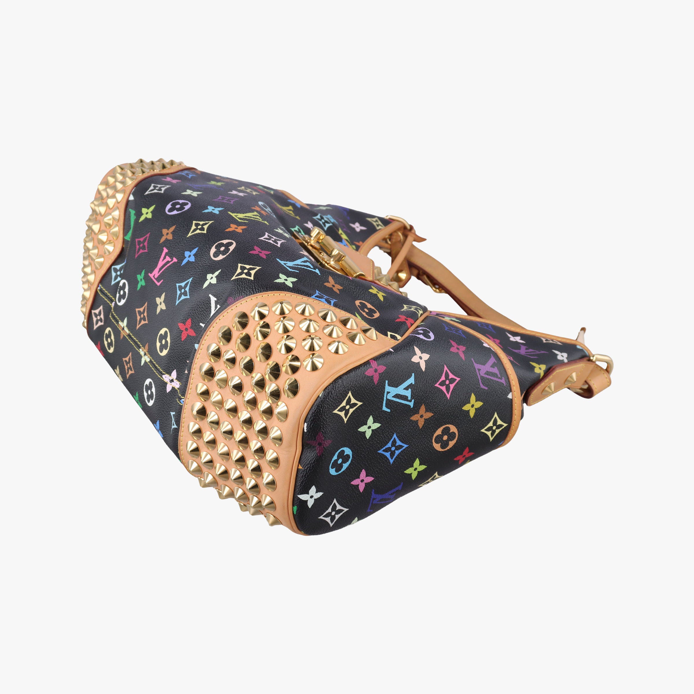 Pre-owned Louis Vuitton Chrissy MM Noir Monogram Multicolor M40310 shoulderbag | stylenewstar