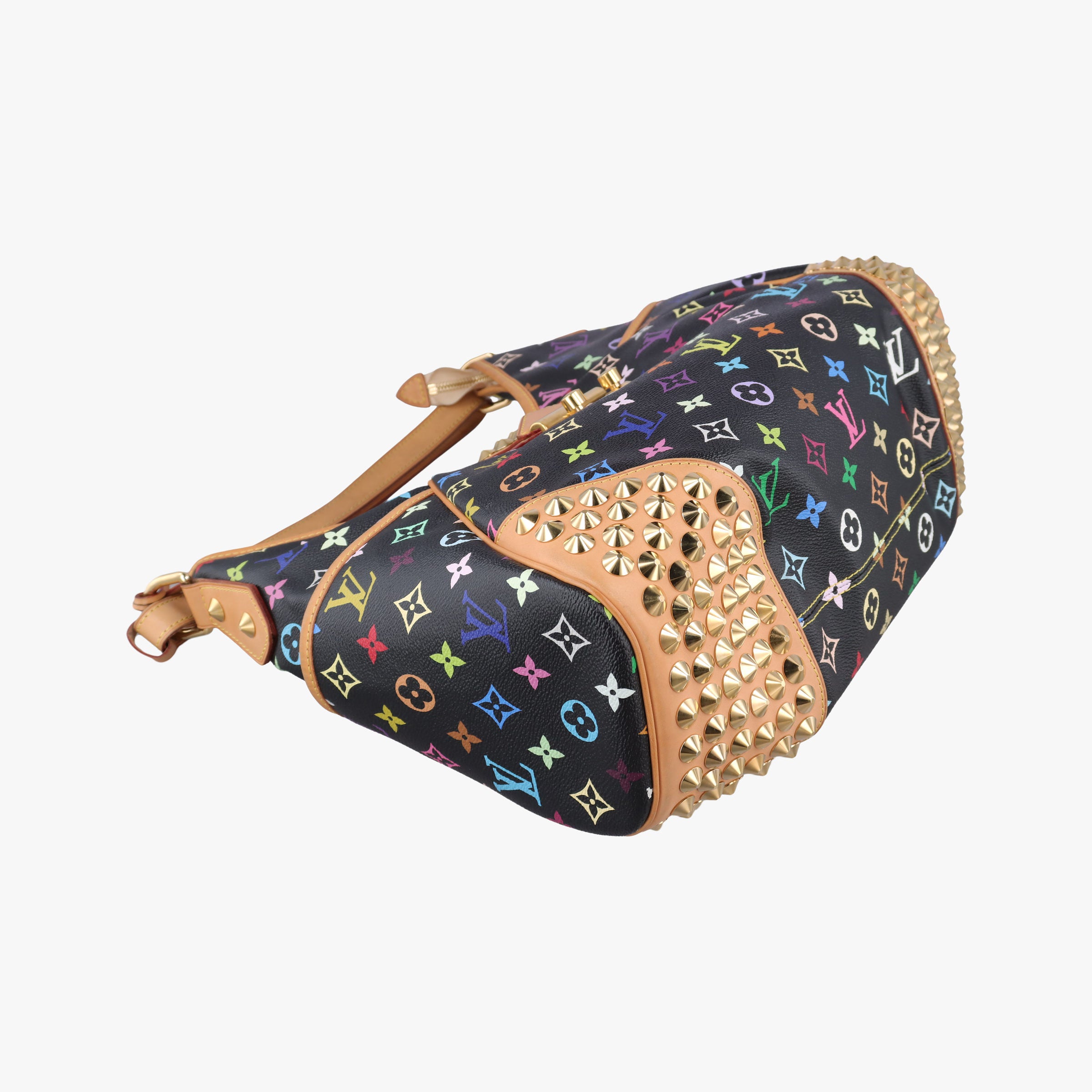Pre-owned Louis Vuitton Chrissy MM Noir Monogram Multicolor M40310 shoulderbag | stylenewstar