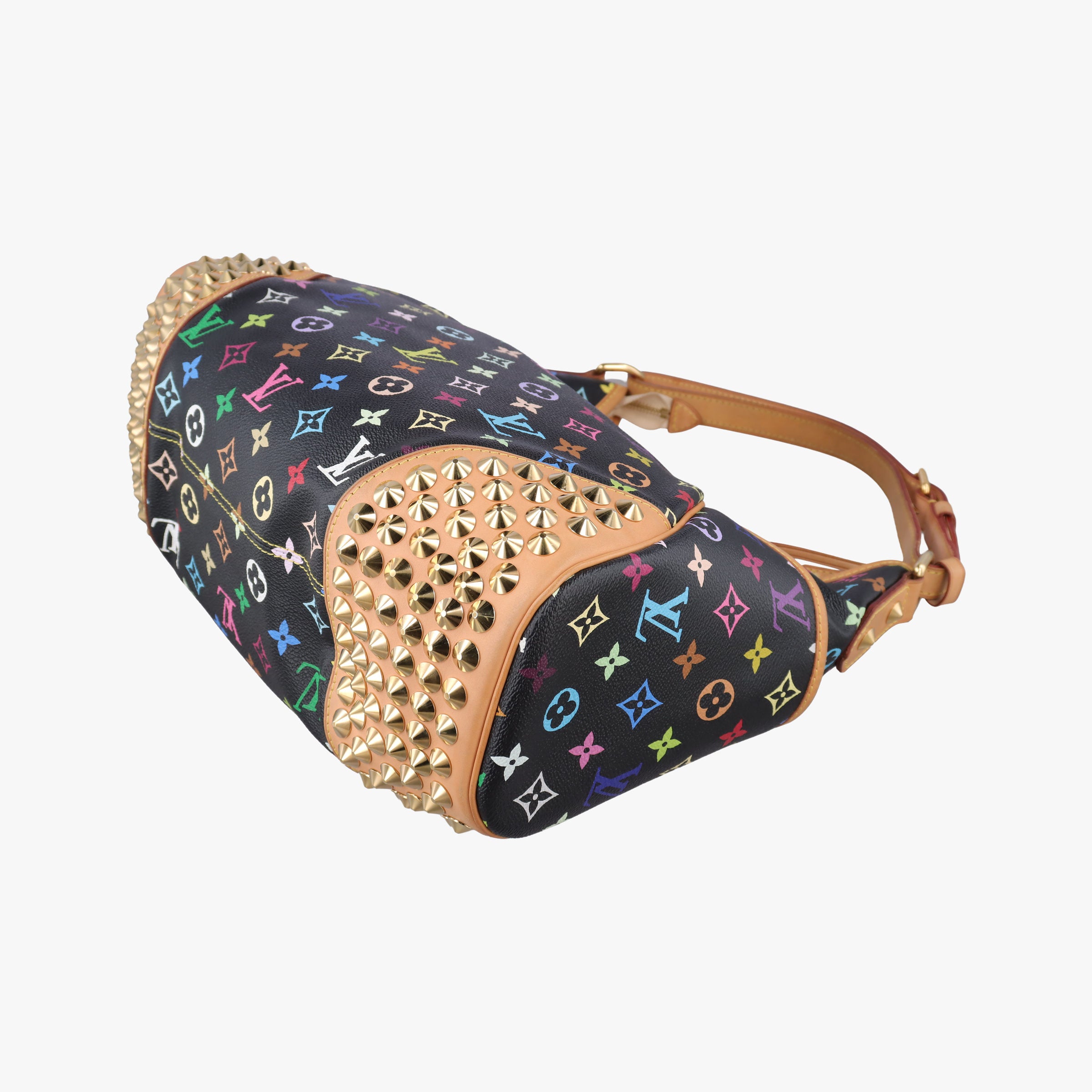 Pre-owned Louis Vuitton Chrissy MM Noir Monogram Multicolor M40310 shoulderbag | stylenewstar