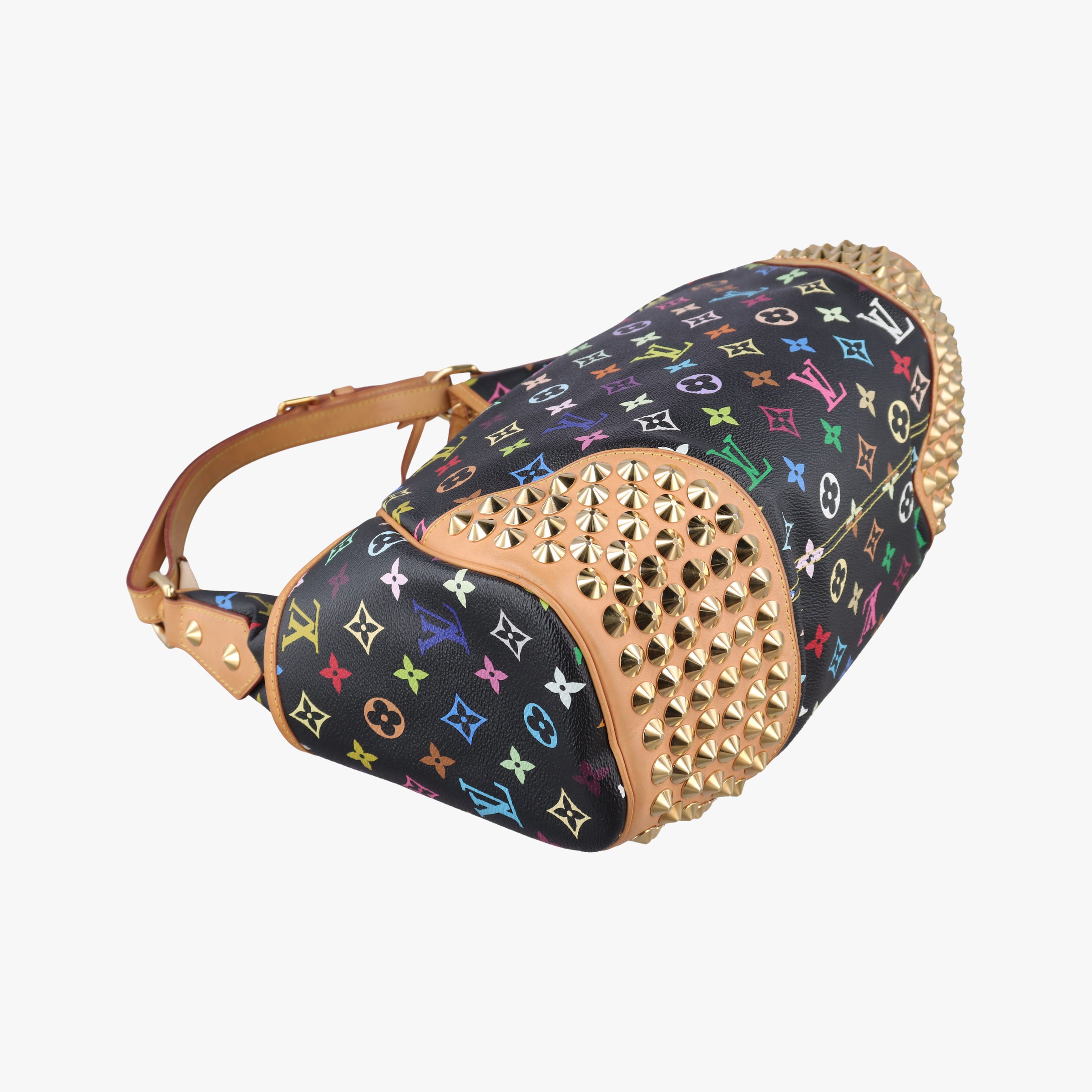 Pre-owned Louis Vuitton Chrissy MM Noir Monogram Multicolor M40310 shoulderbag | stylenewstar