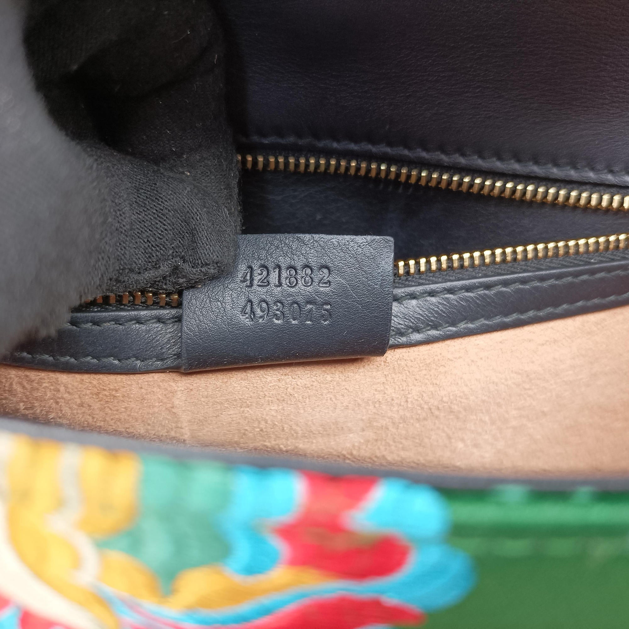 Secondhand Gucci Sylvie Multicolour silk 421882 shoulderbag | stylenewstar