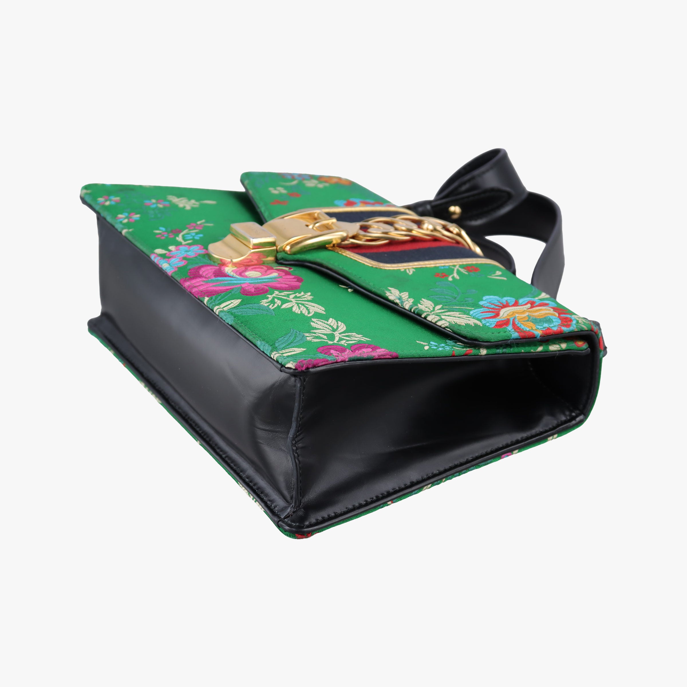 Secondhand Gucci Sylvie Multicolour silk 421882 shoulderbag | stylenewstar