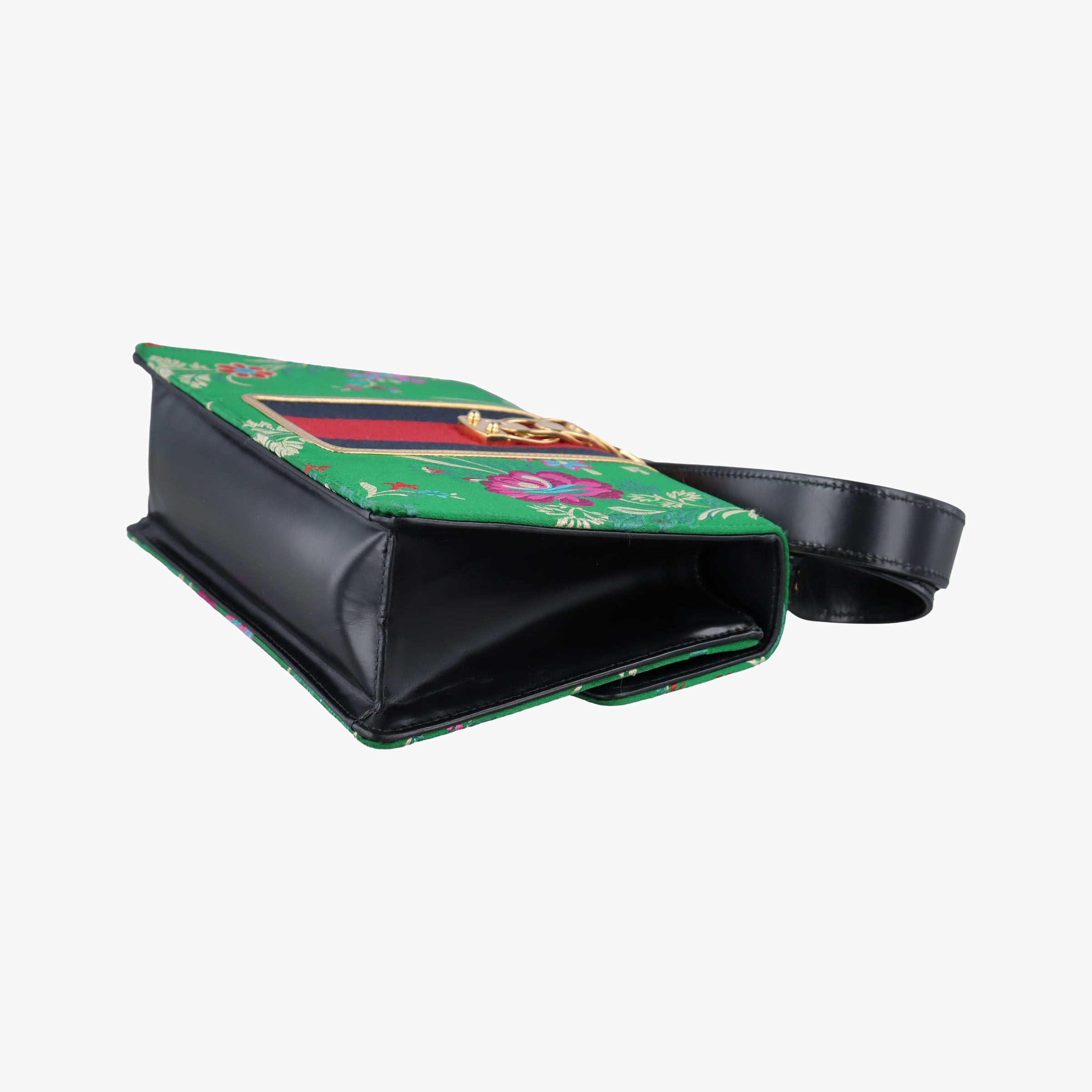 Secondhand Gucci Sylvie Multicolour silk 421882 shoulderbag | stylenewstar