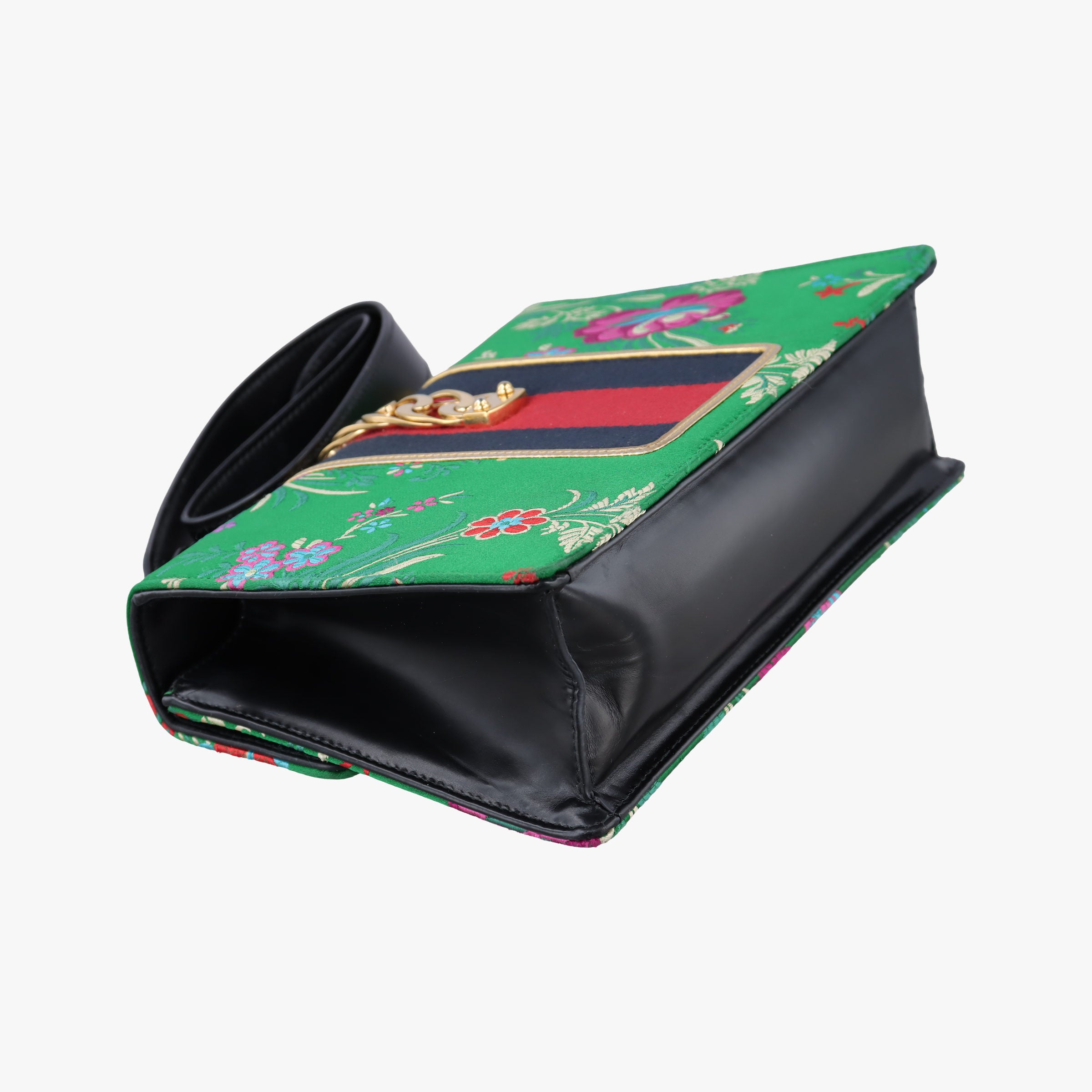 Secondhand Gucci Sylvie Multicolour silk 421882 shoulderbag | stylenewstar