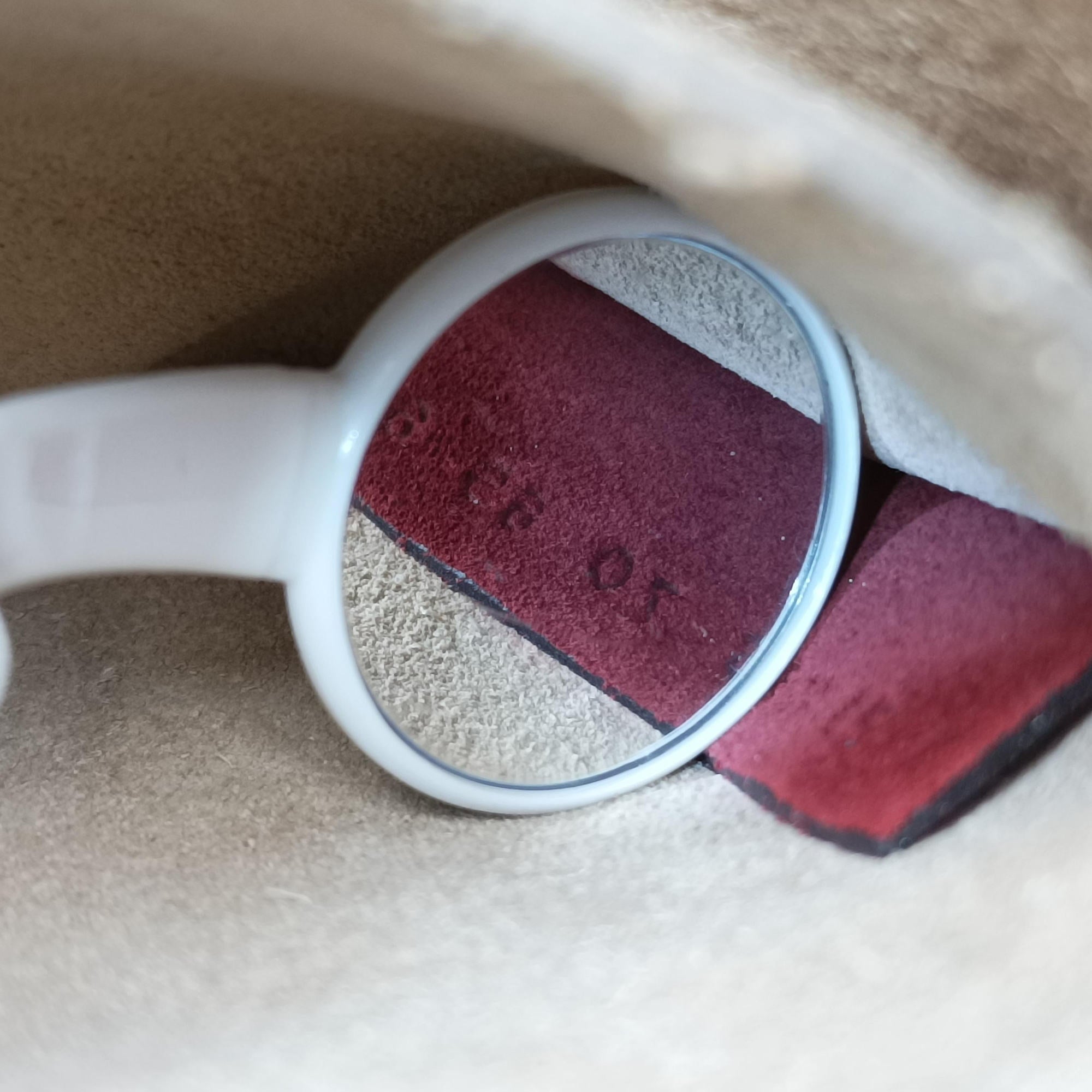 Pre-owned Chloe DREW Burgundy Leather x Suede  shoulderbag | stylenewstar