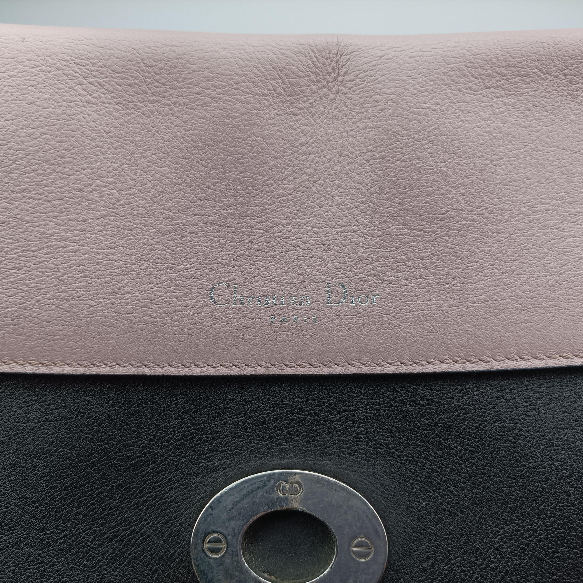 Pre-owned Christian Dior Be Dior Black Leather  handbag | stylenewstar