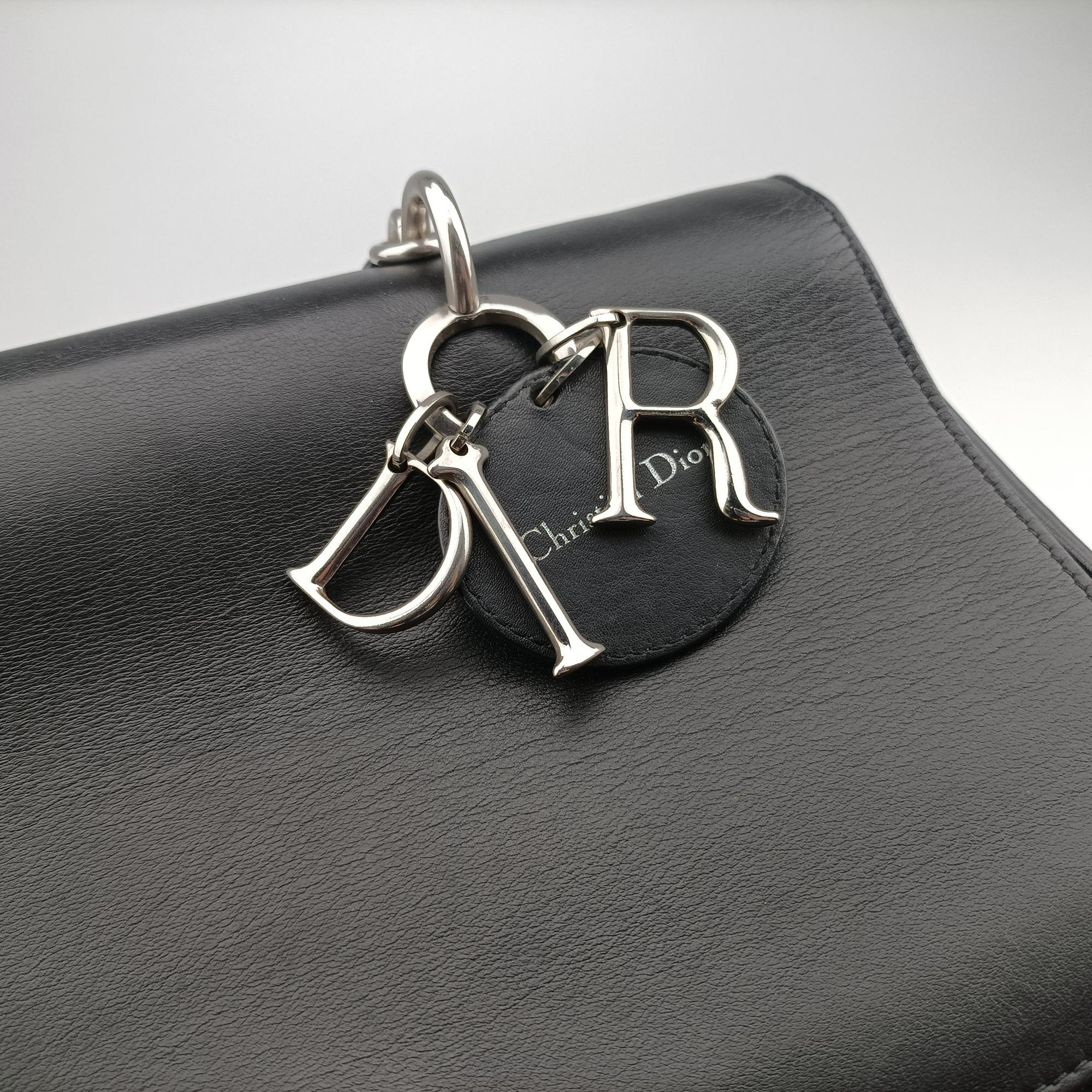 Pre-owned Christian Dior Be Dior Black Leather  handbag | stylenewstar