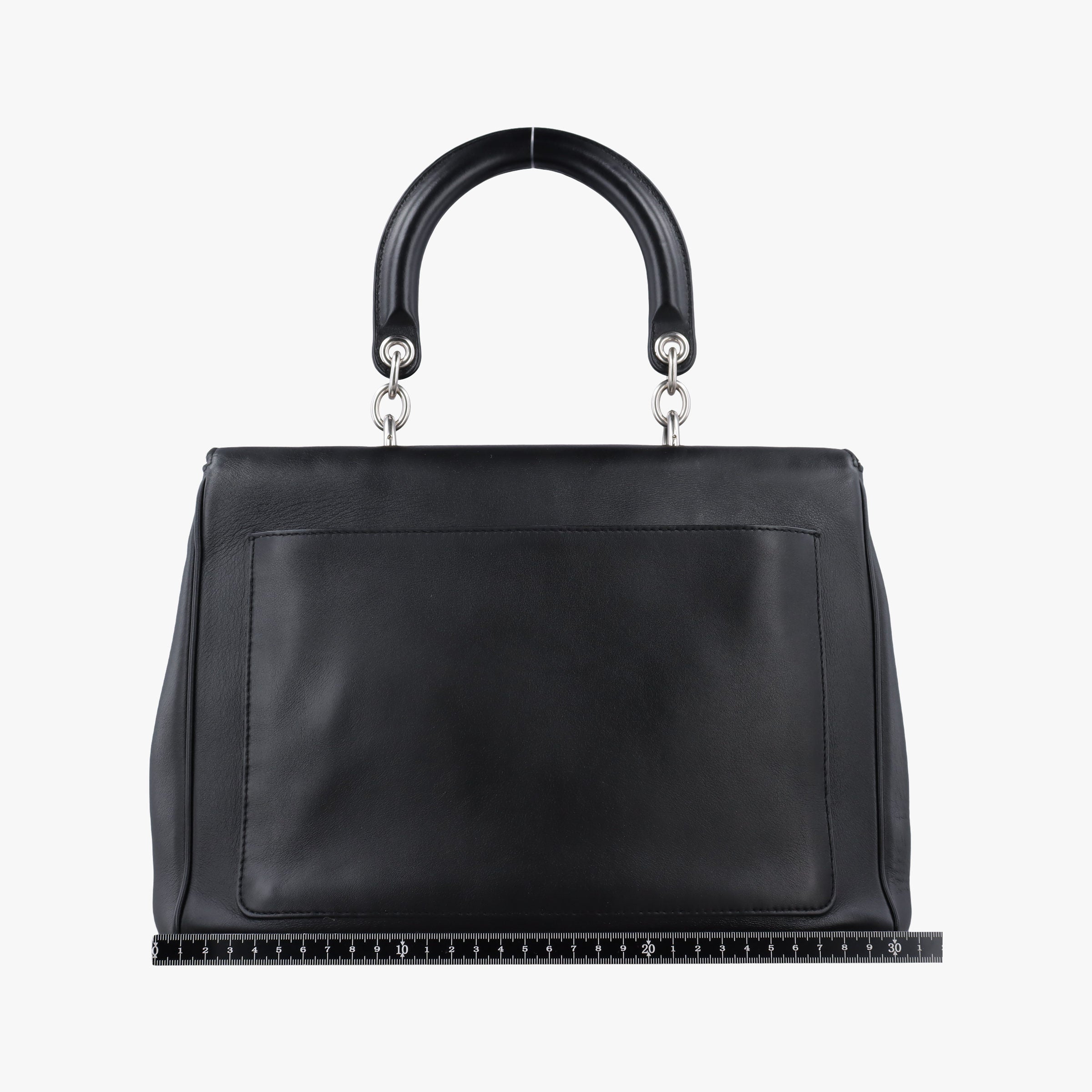 Pre-owned Christian Dior Be Dior Black Leather  handbag | stylenewstar