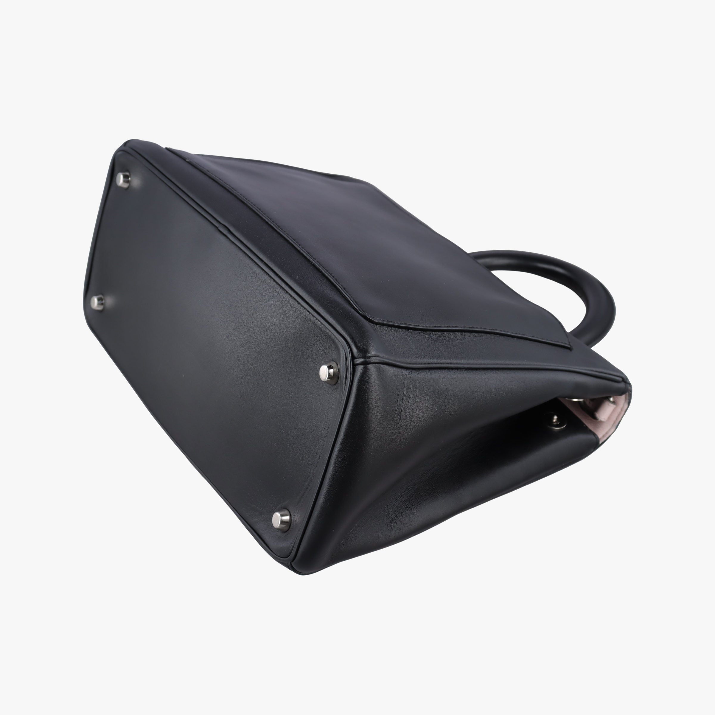 Pre-owned Christian Dior Be Dior Black Leather  handbag | stylenewstar